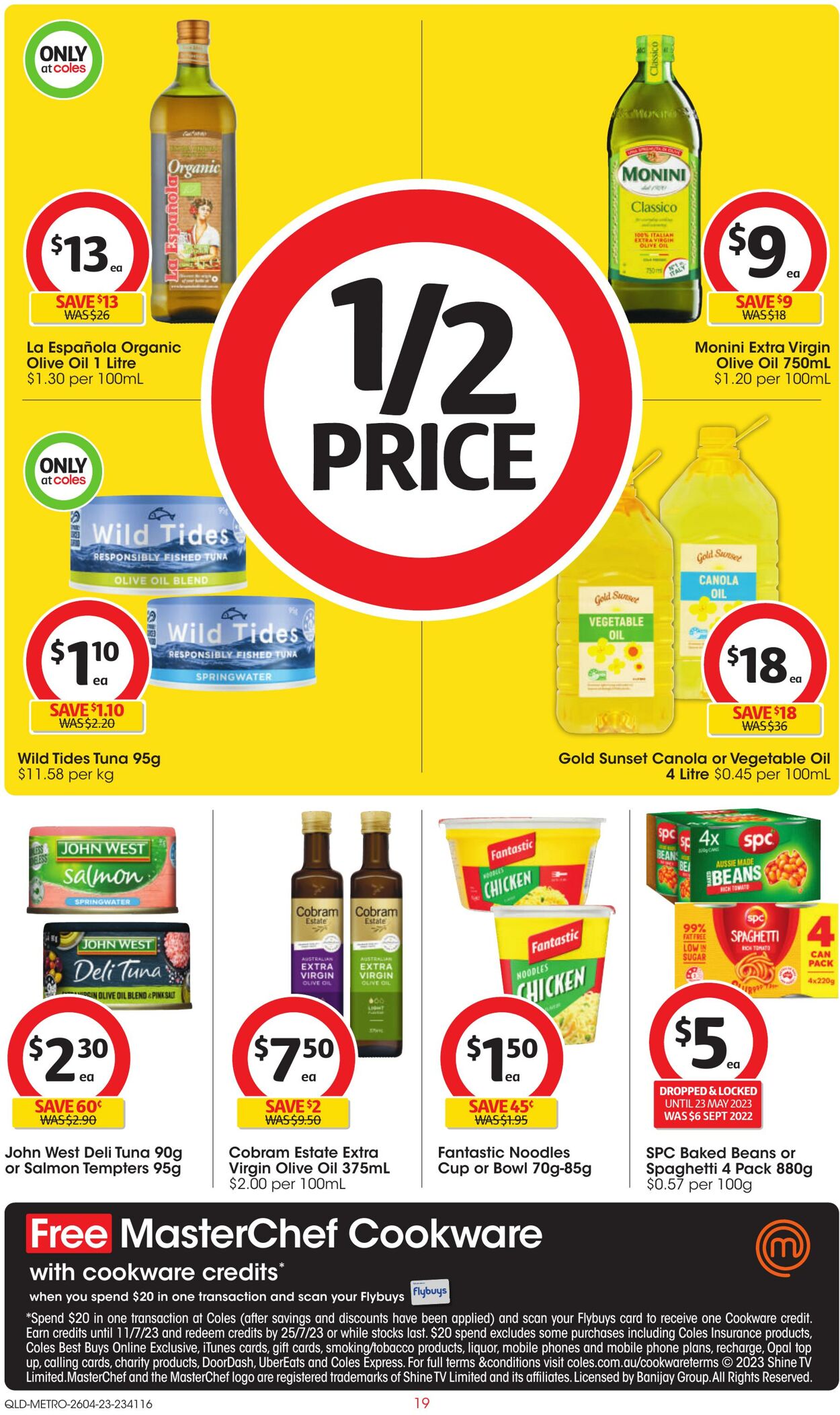 Catalogue Coles 26.04.2023 - 02.05.2023