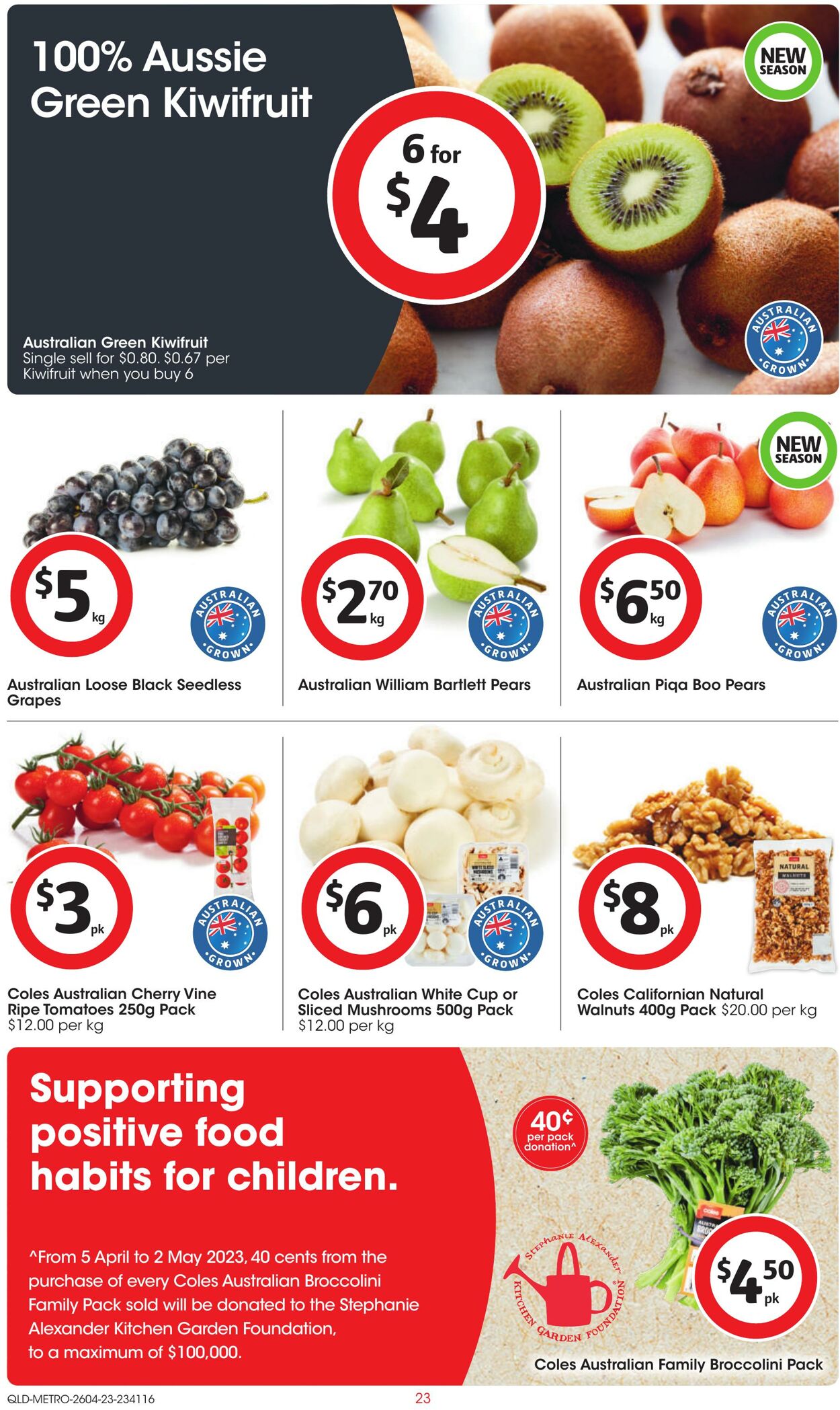 Catalogue Coles 26.04.2023 - 02.05.2023