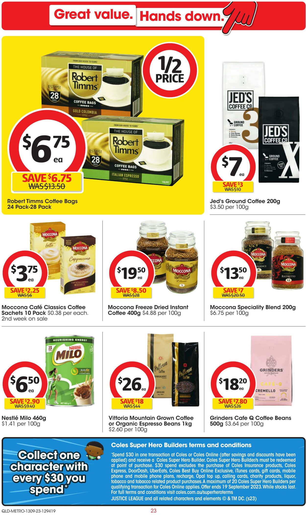 Catalogue Coles 06.09.2023 - 12.09.2023