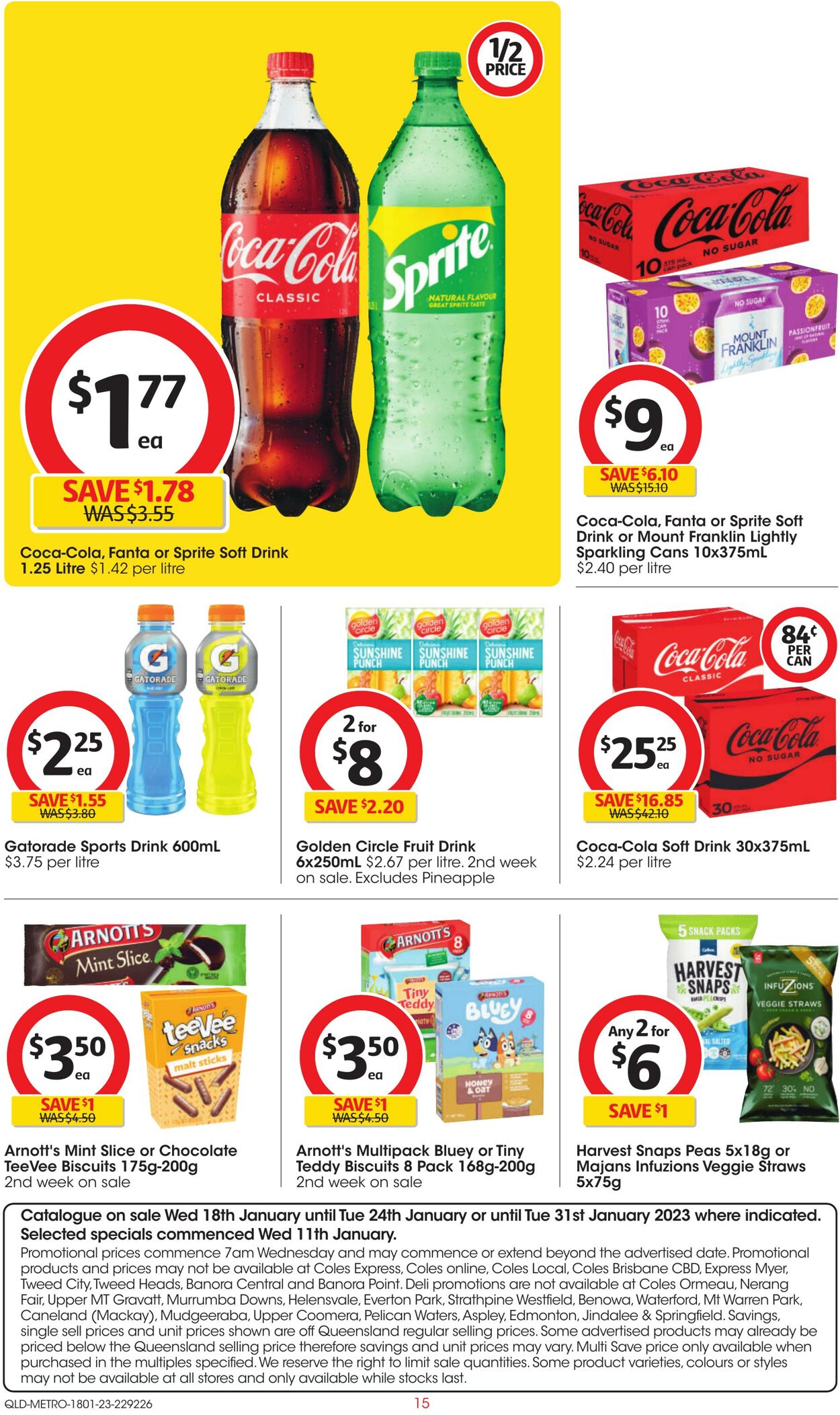 Catalogue Coles 18.01.2023 - 24.01.2023