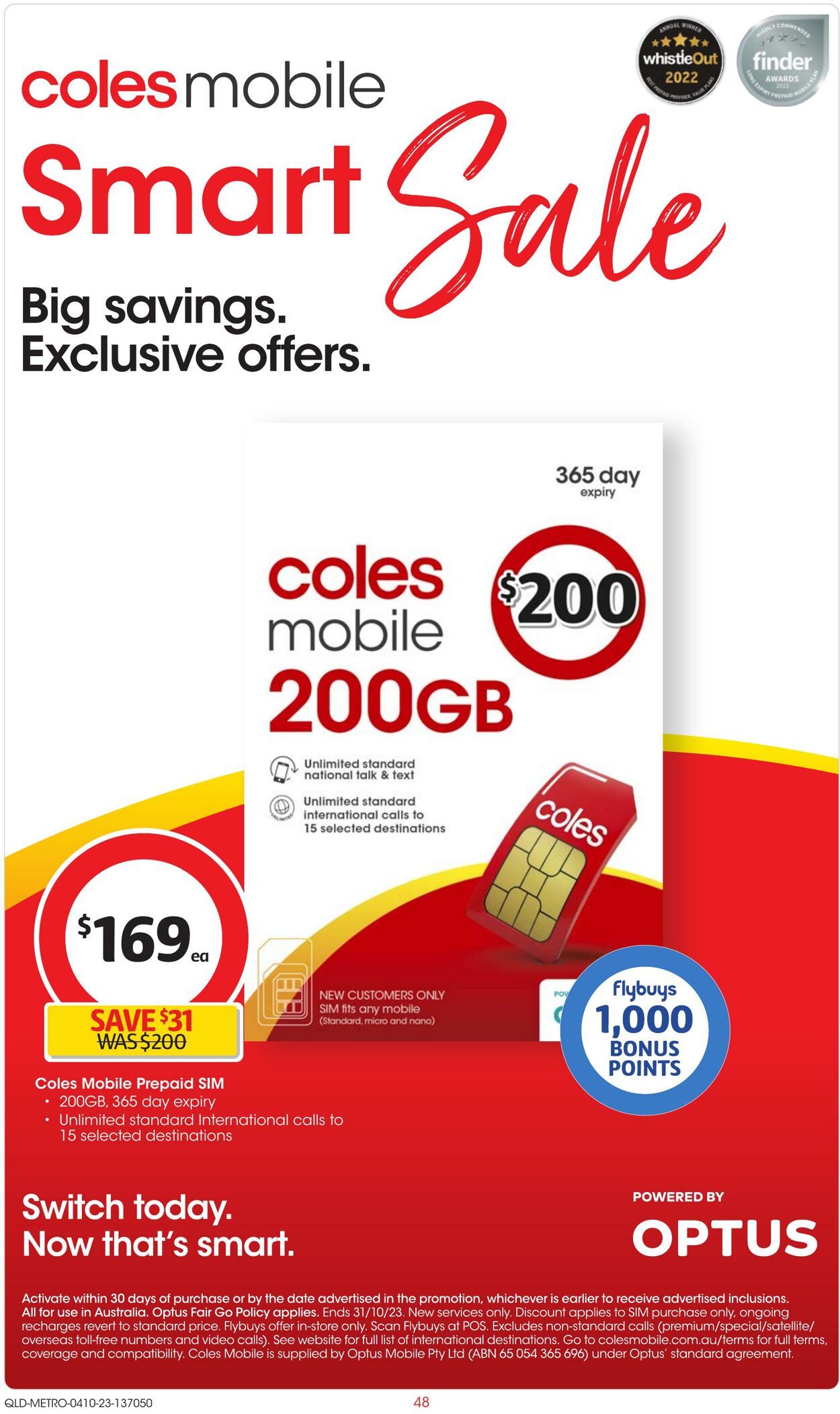 Catalogue Coles 04.10.2023 - 10.10.2023