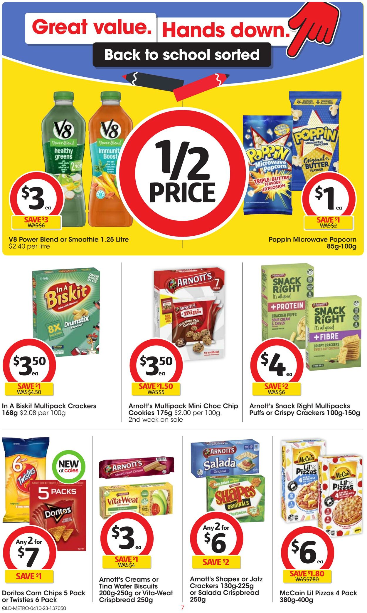 Catalogue Coles 04.10.2023 - 10.10.2023