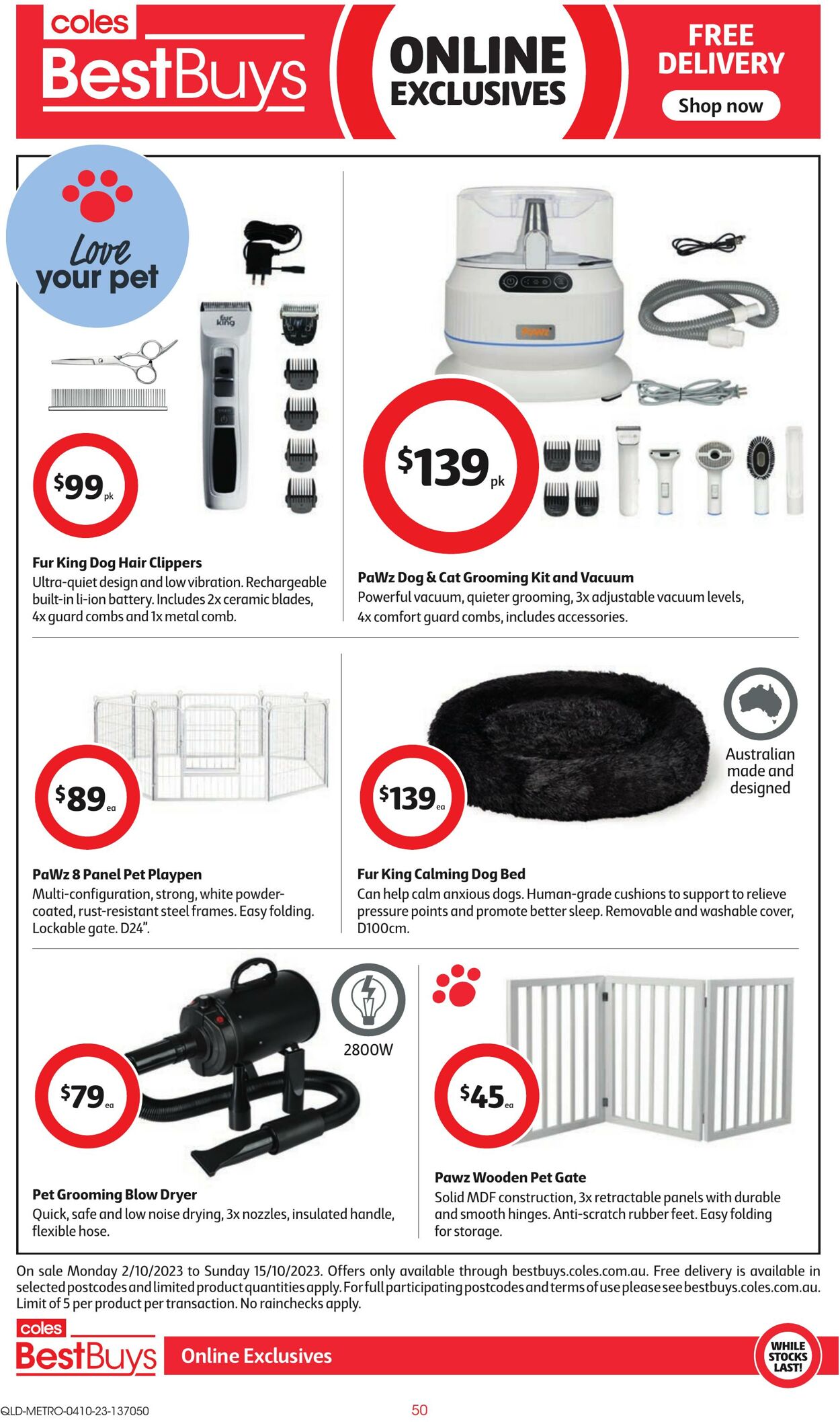 Catalogue Coles 04.10.2023 - 10.10.2023