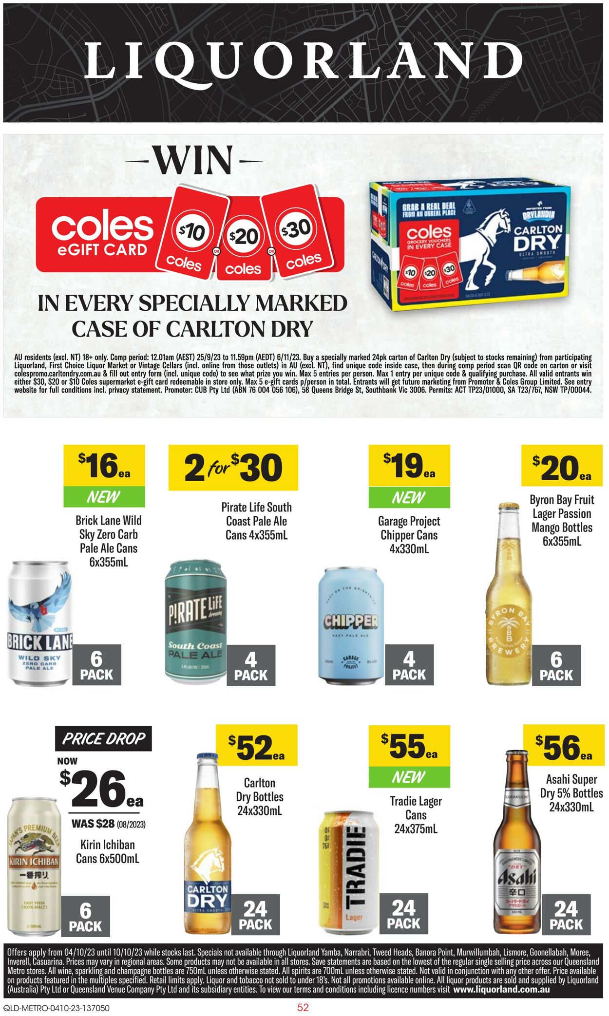 Catalogue Coles 04.10.2023 - 10.10.2023