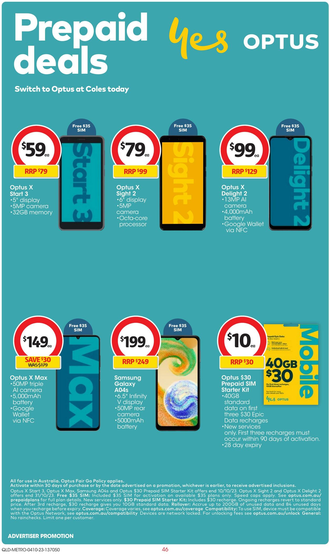 Catalogue Coles 04.10.2023 - 10.10.2023