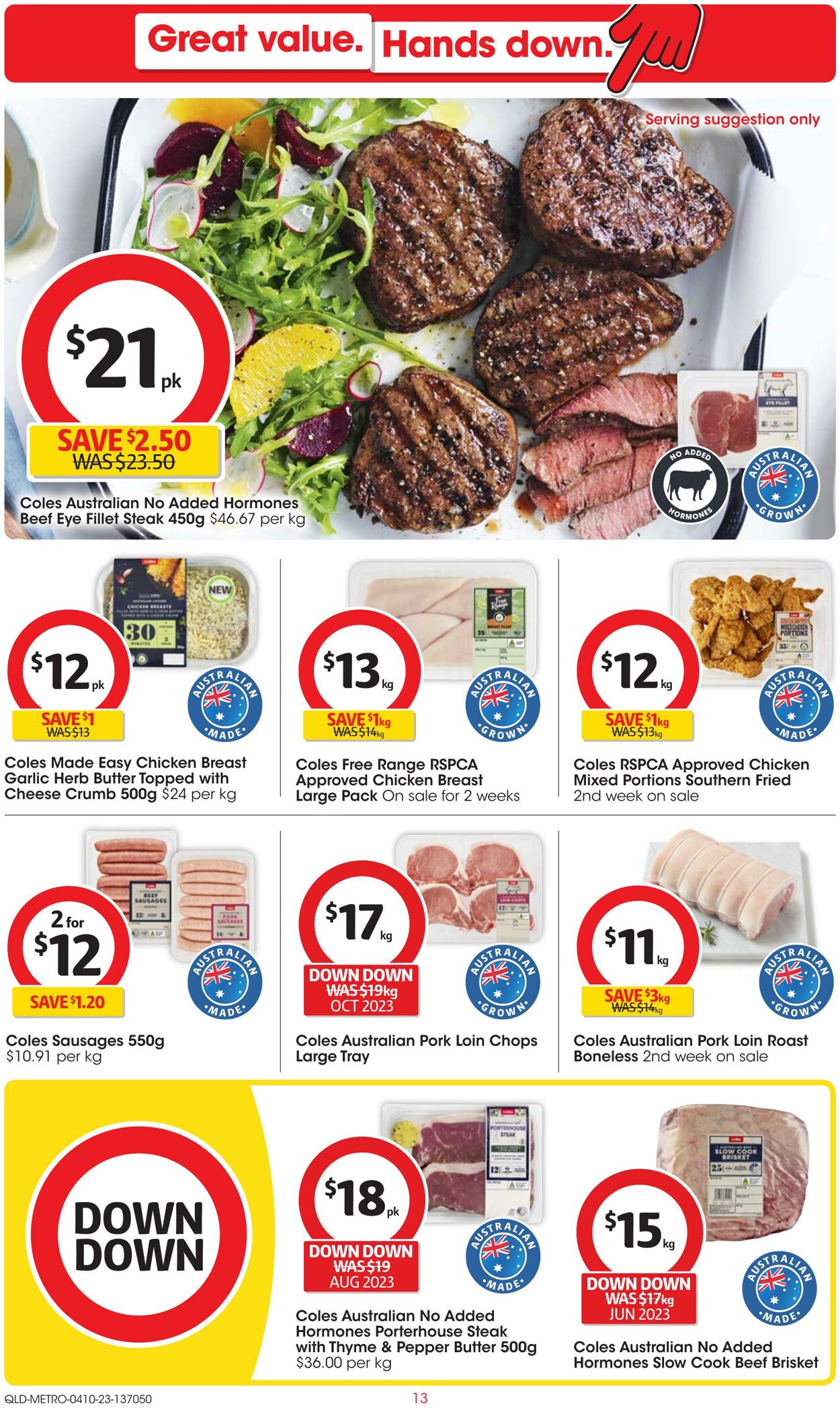 Catalogue Coles 04.10.2023 - 10.10.2023