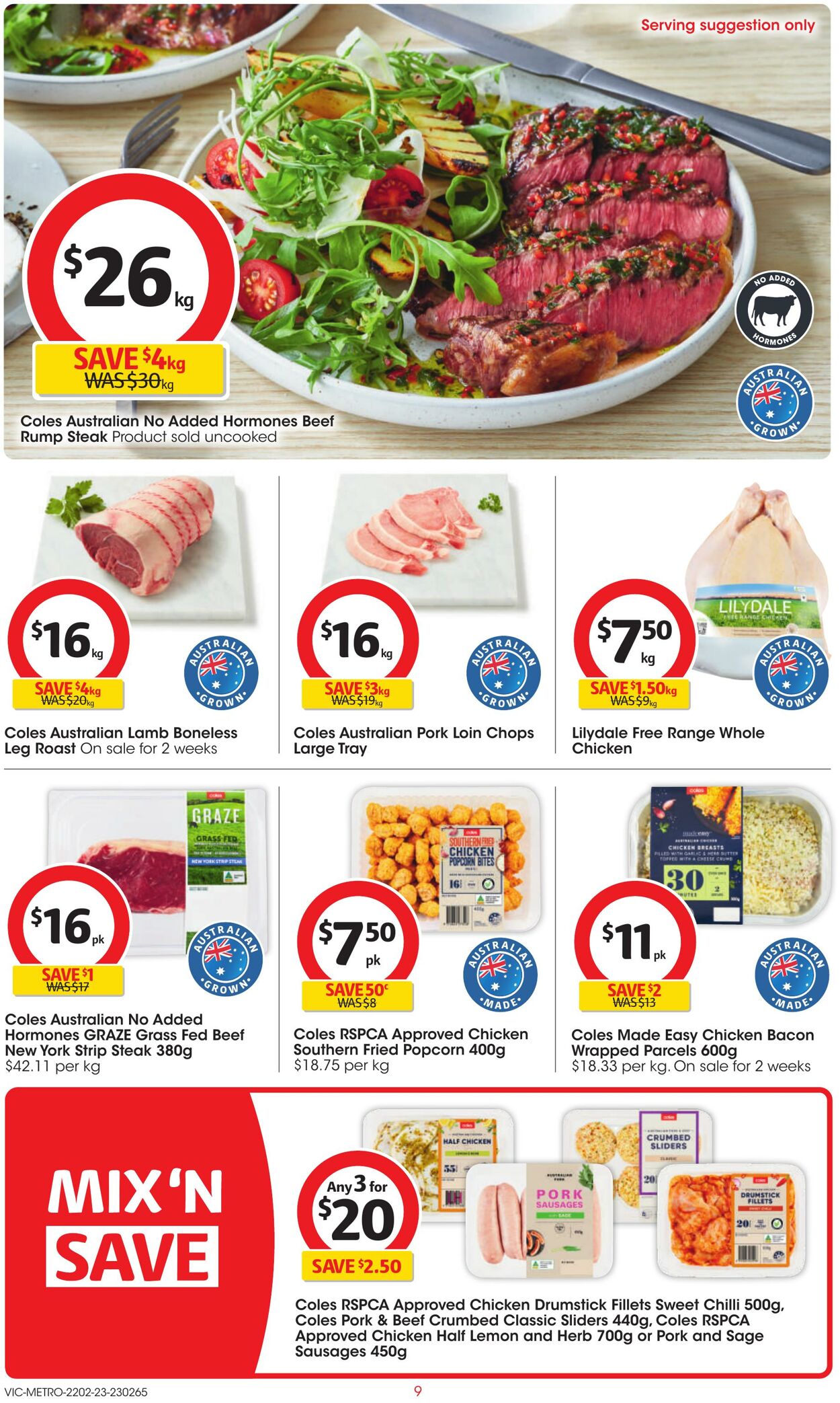 Catalogue Coles 22.02.2023 - 28.02.2023