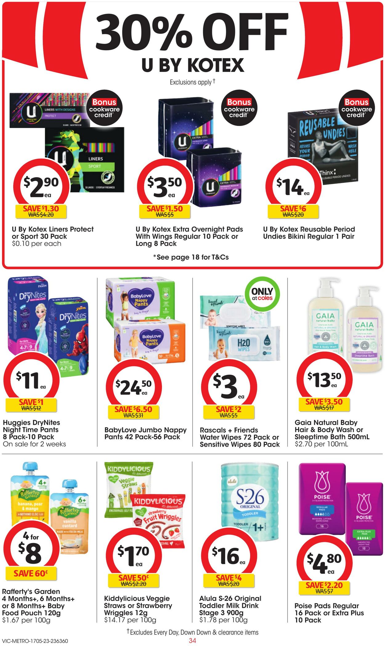 Catalogue Coles 17.05.2023 - 23.05.2023