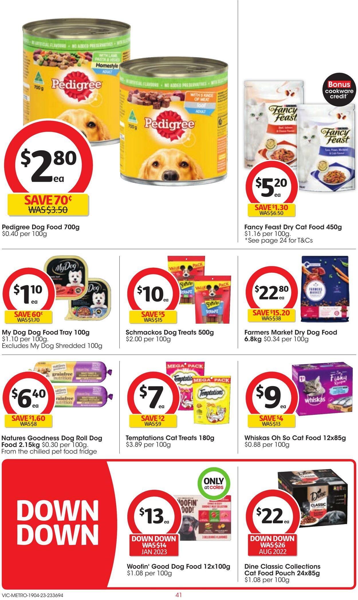 Catalogue Coles 19.04.2023 - 25.04.2023