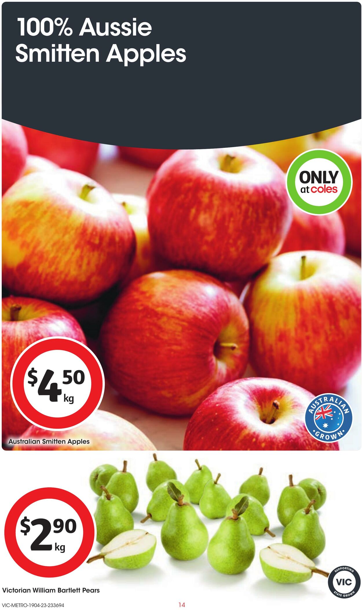 Catalogue Coles 19.04.2023 - 25.04.2023