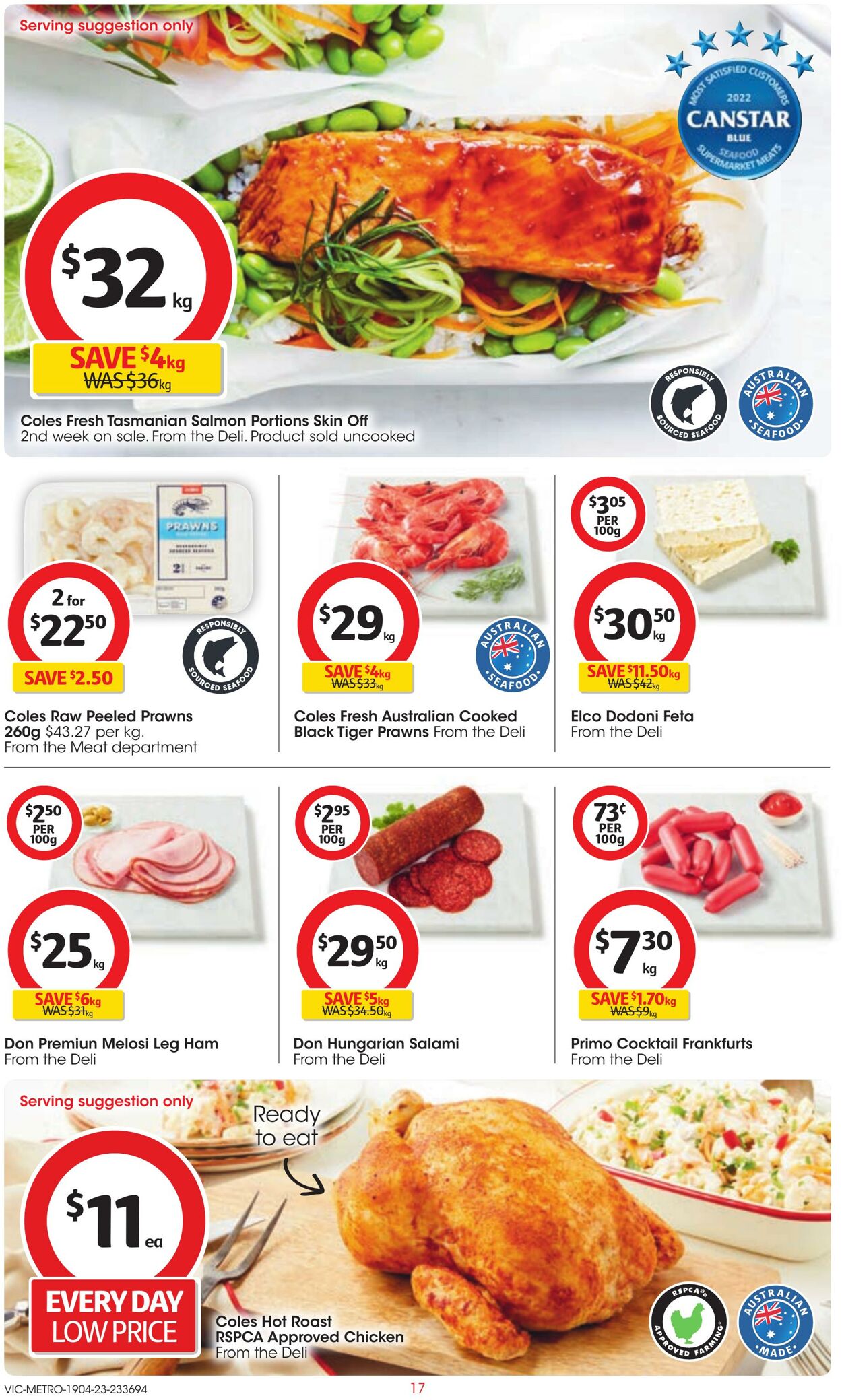 Catalogue Coles 19.04.2023 - 25.04.2023