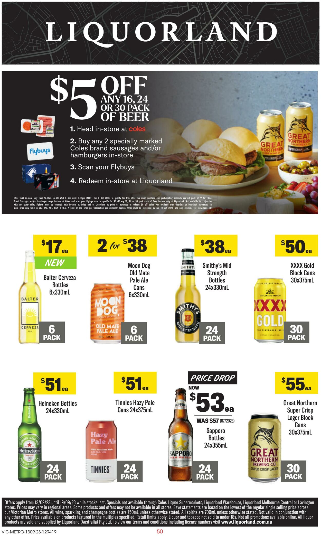 Catalogue Coles 06.09.2023 - 12.09.2023