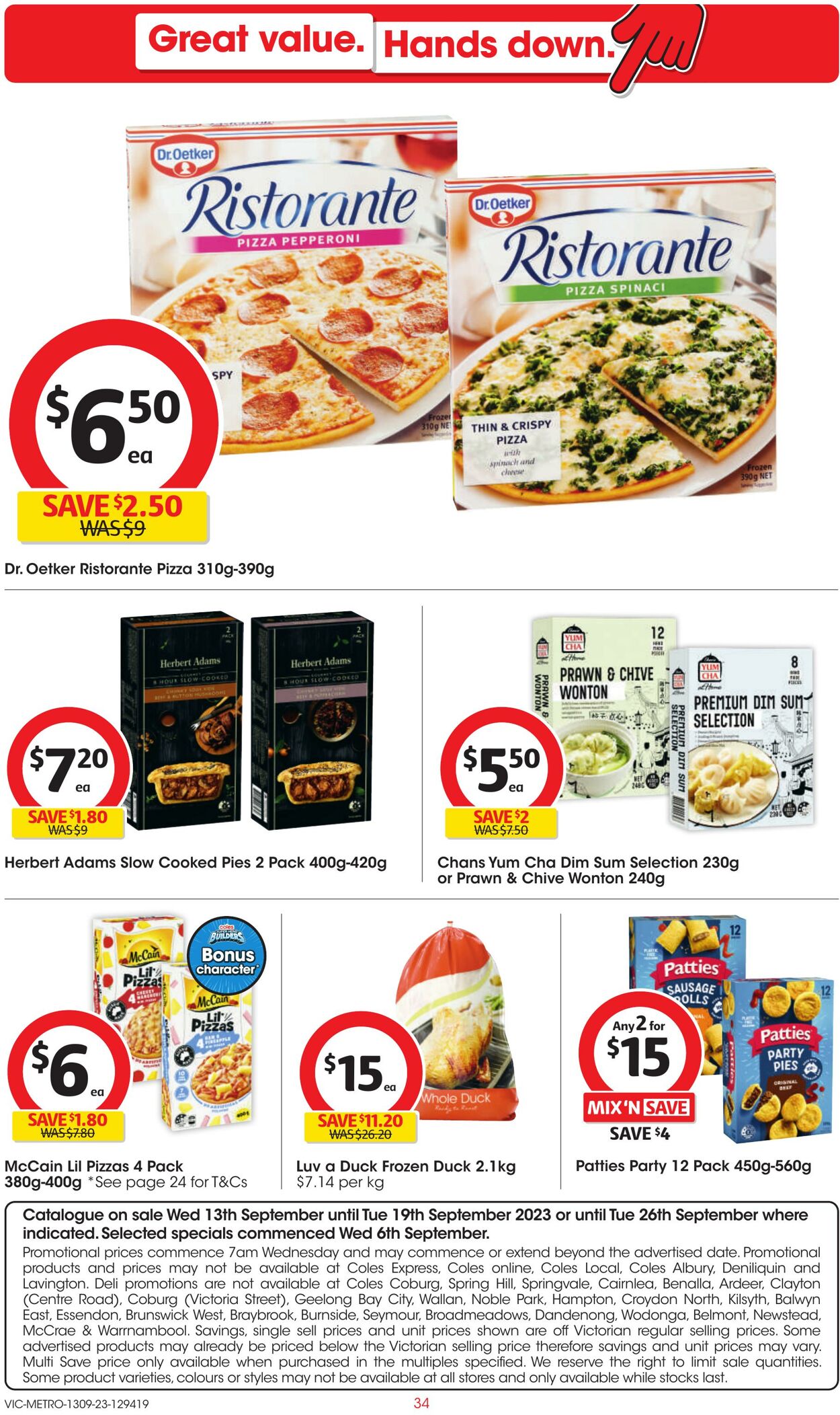 Catalogue Coles 06.09.2023 - 12.09.2023