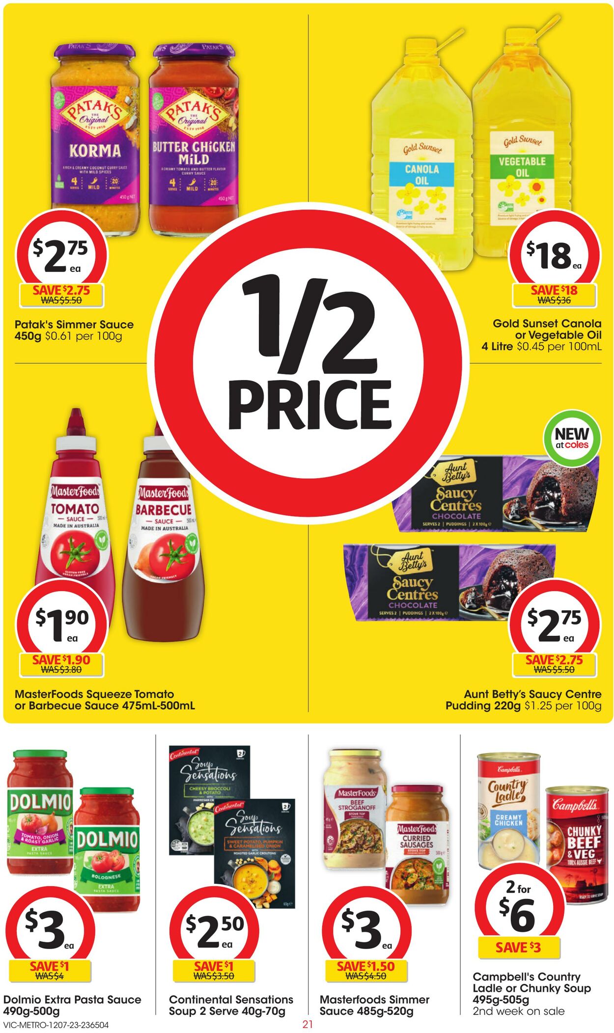 Catalogue Coles 12.07.2023 - 18.07.2023