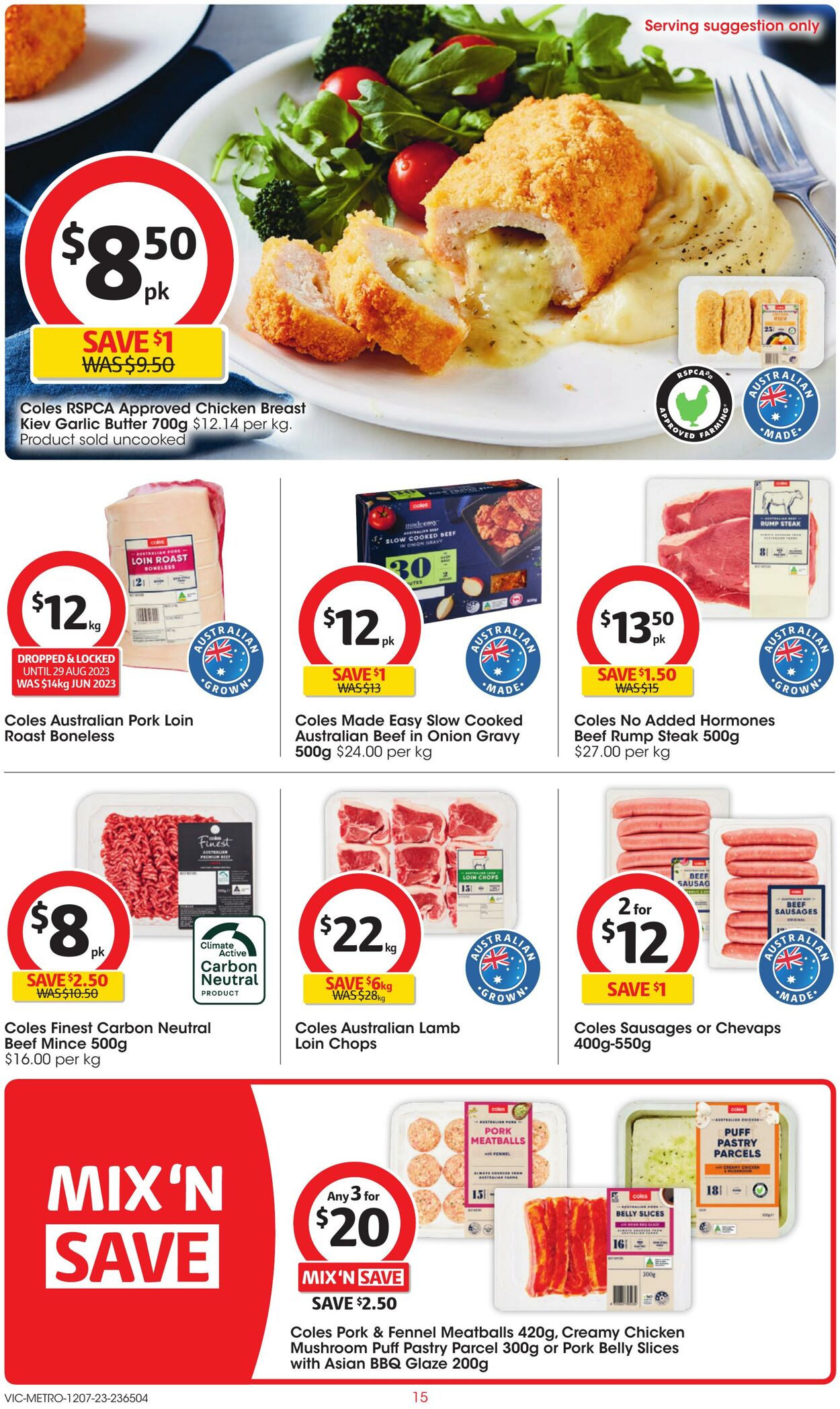 Catalogue Coles 12.07.2023 - 18.07.2023