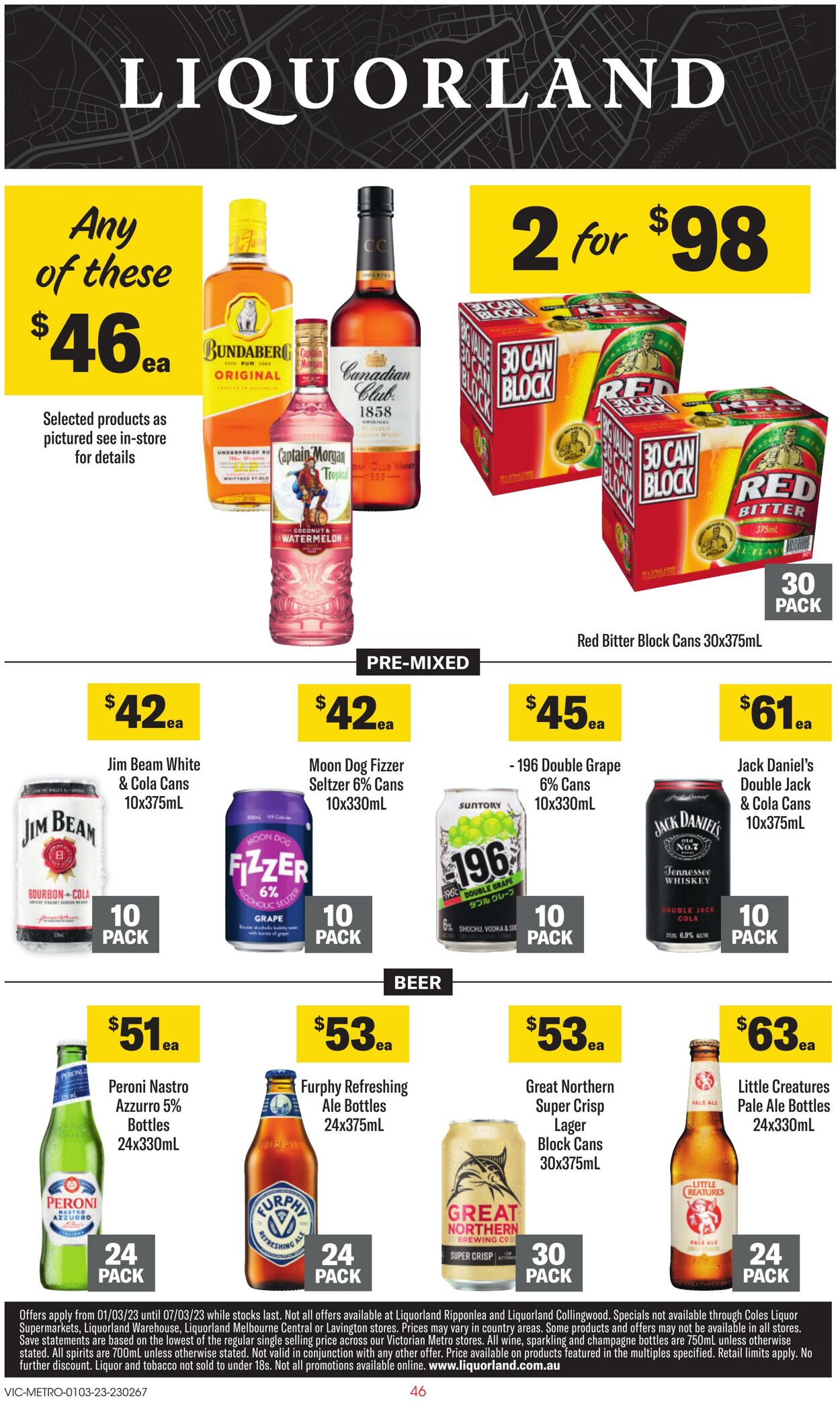 Catalogue Coles 01.03.2023 - 07.03.2023