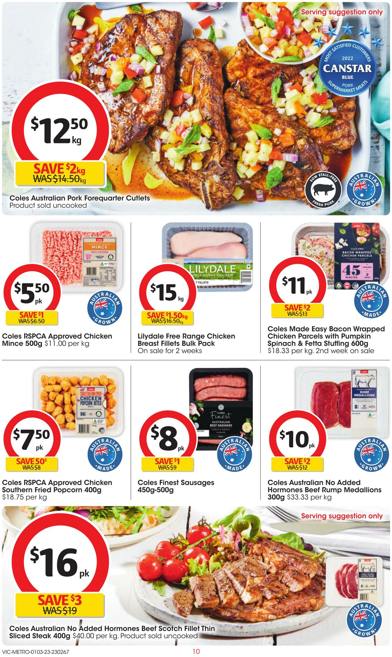 Catalogue Coles 01.03.2023 - 07.03.2023