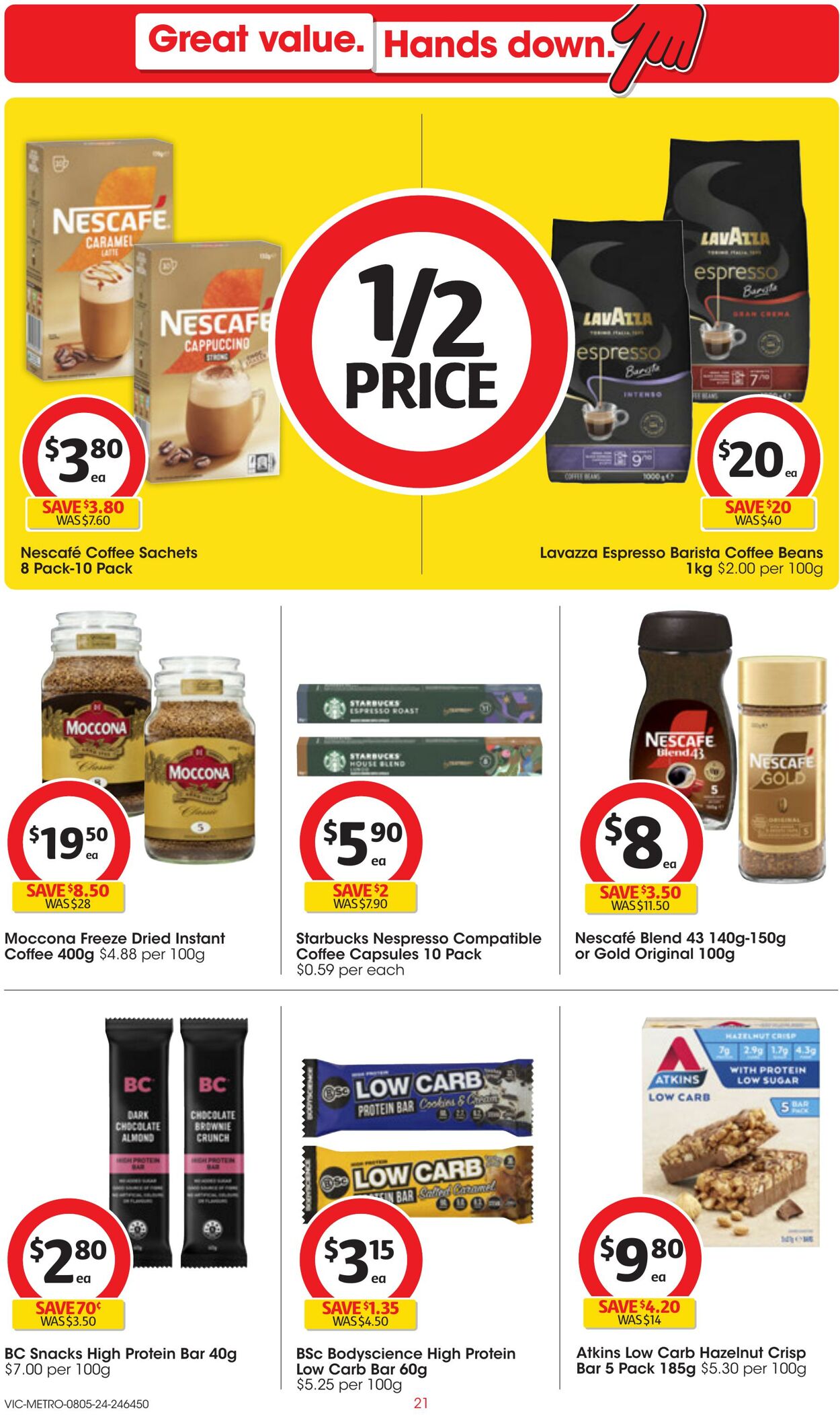 Catalogue Coles 08.05.2024 - 14.05.2024