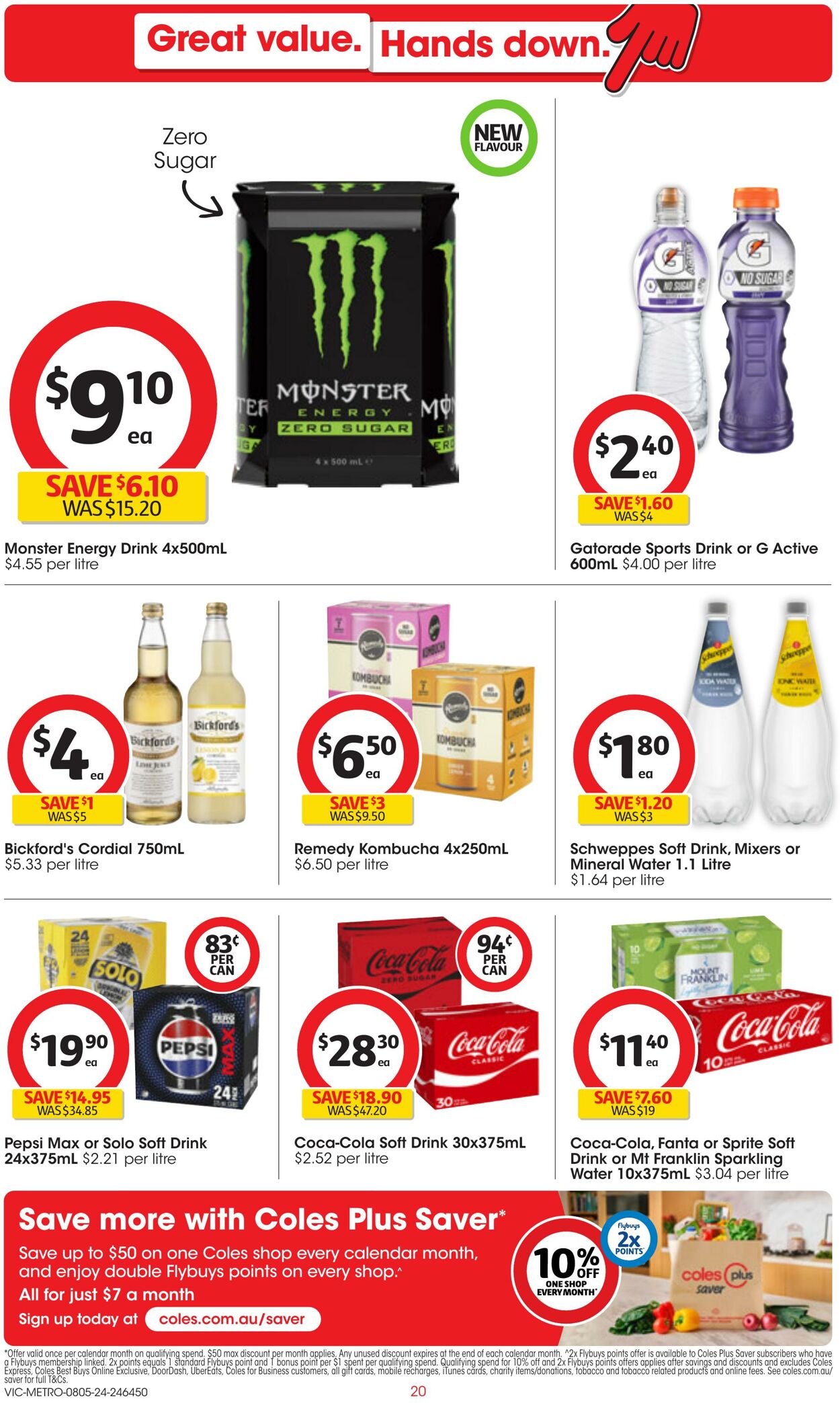 Catalogue Coles 08.05.2024 - 14.05.2024