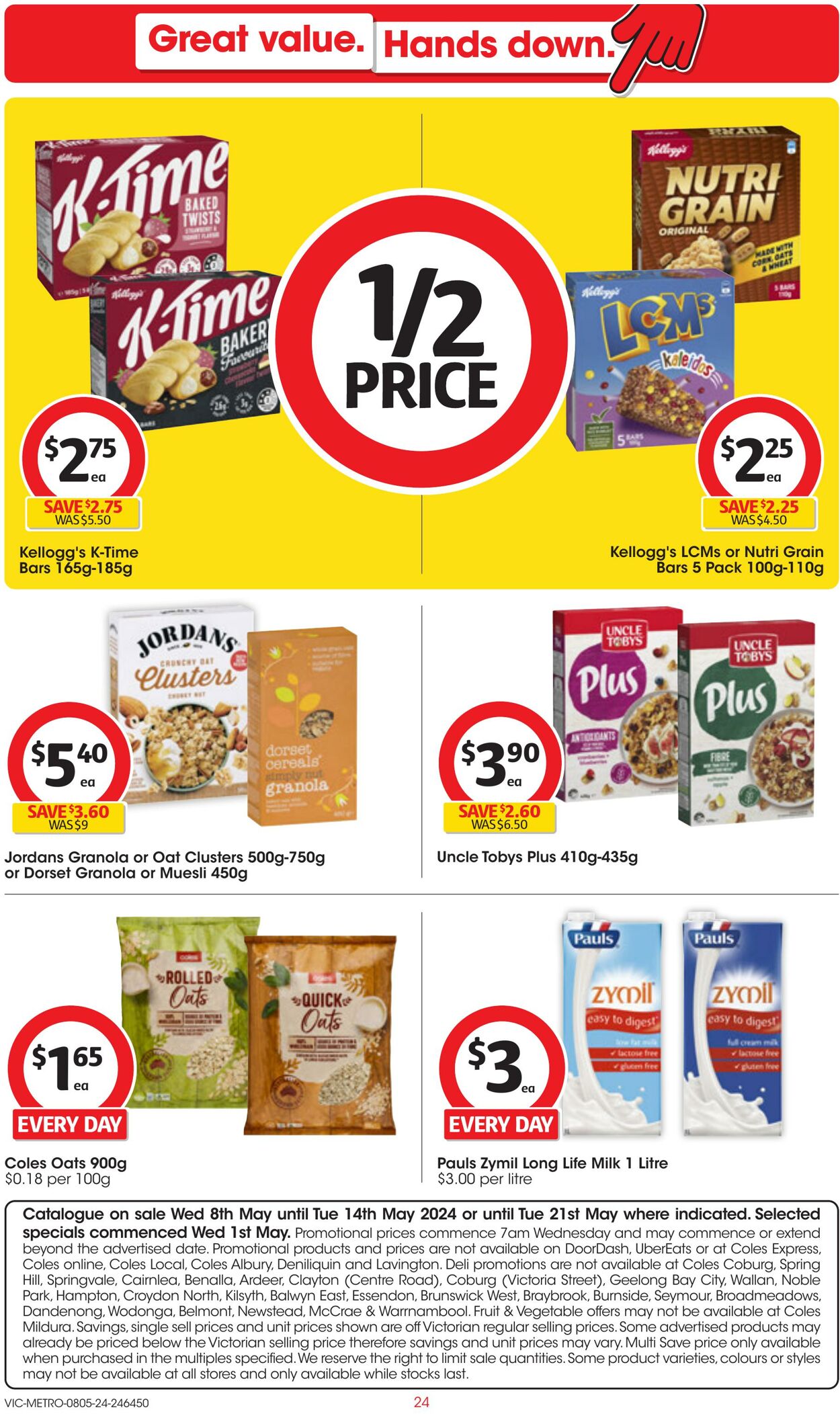 Catalogue Coles 08.05.2024 - 14.05.2024