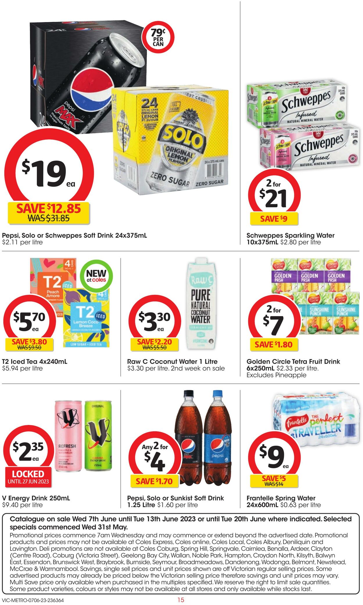 Catalogue Coles 07.06.2023 - 13.06.2023