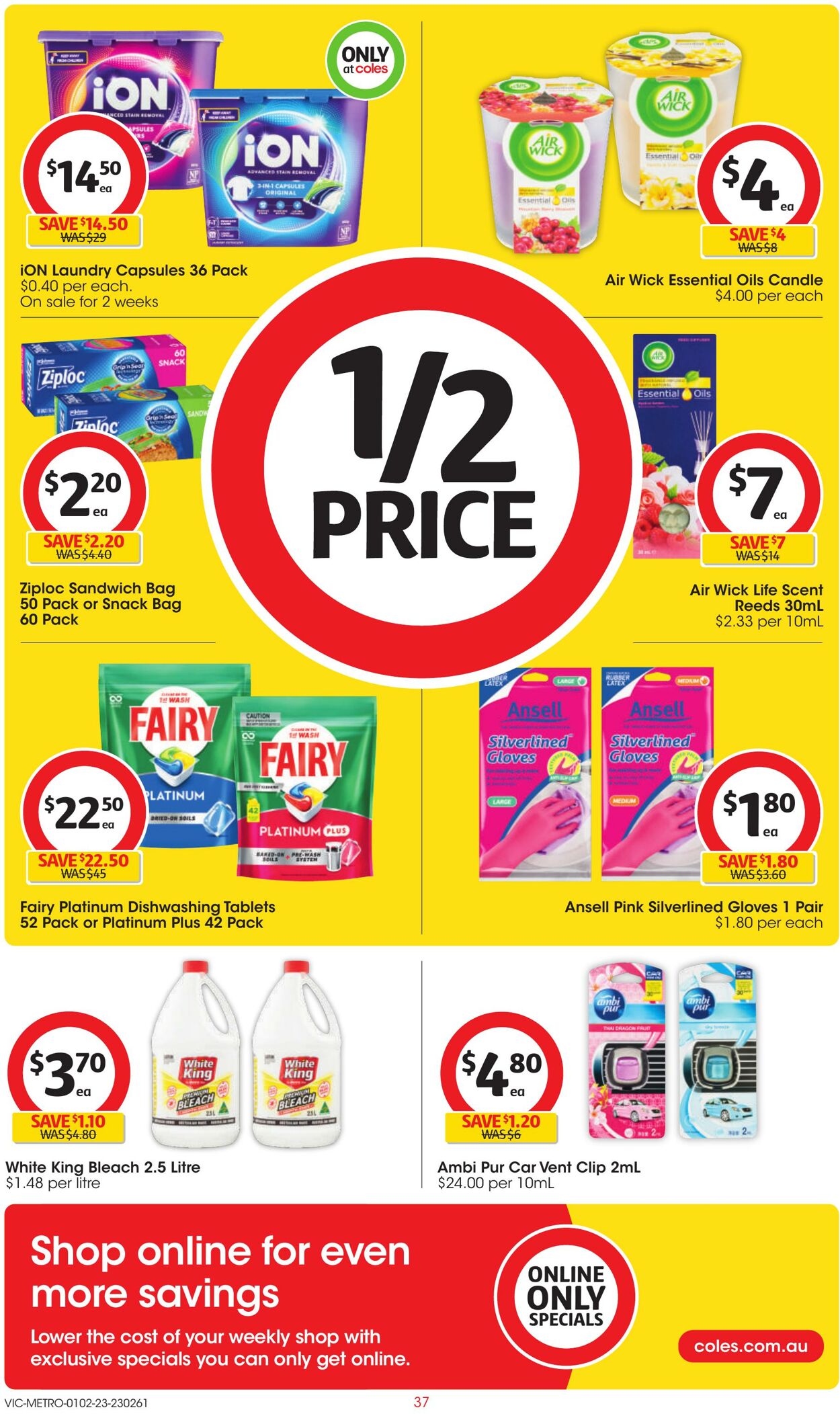 Catalogue Coles 01.02.2023 - 07.02.2023