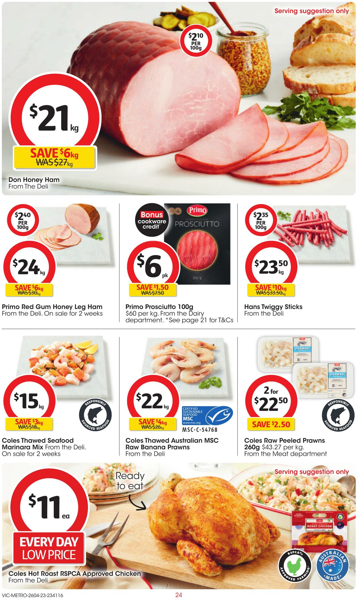 Catalogue Coles 26.04.2023 - 02.05.2023