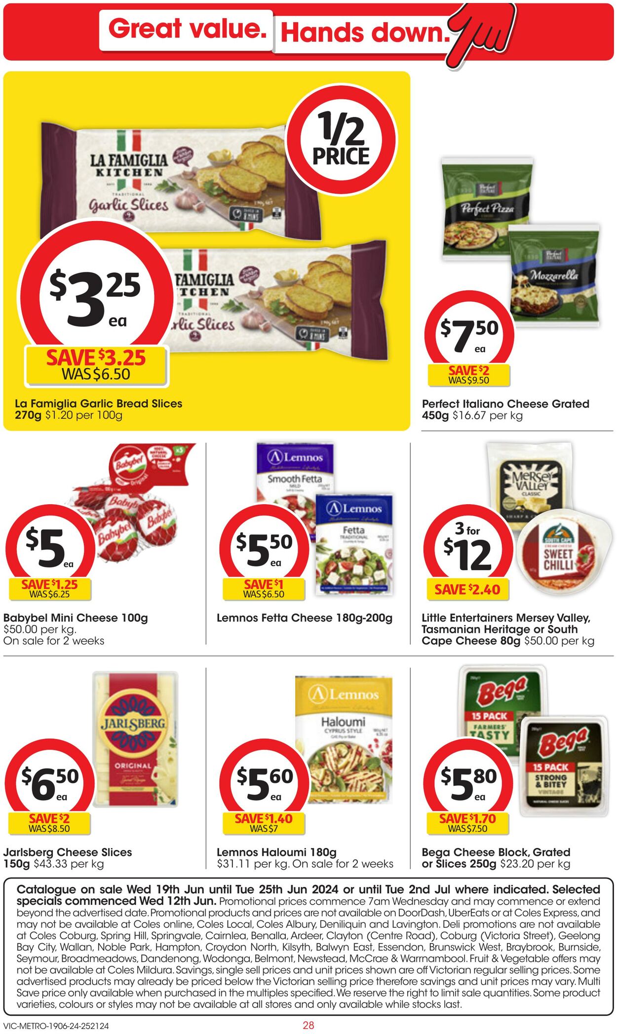 Catalogue Coles 19.06.2024 - 25.06.2024