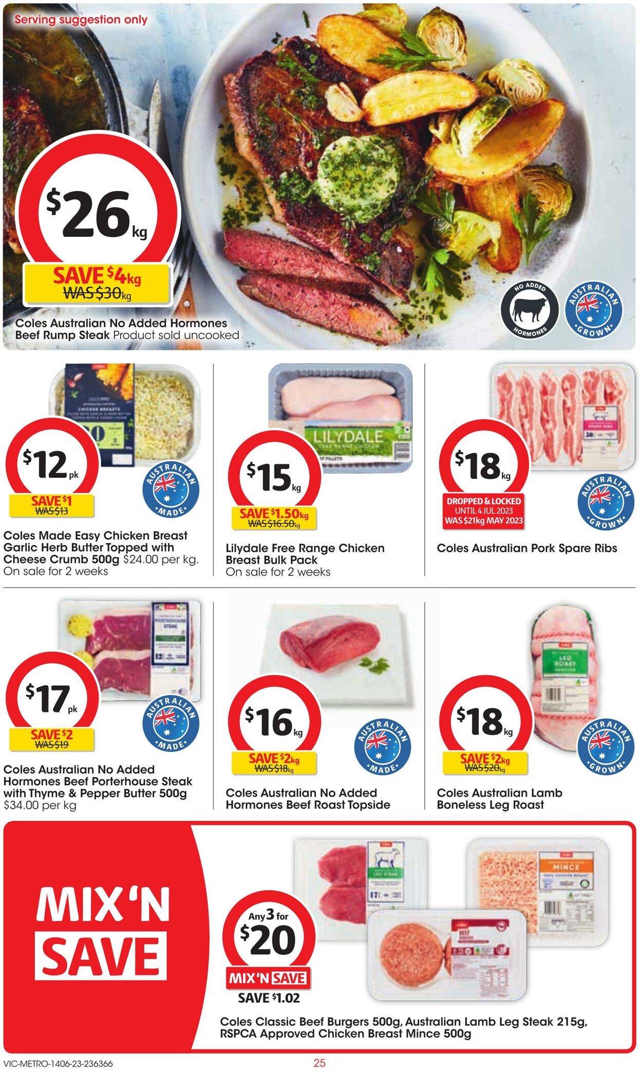 Catalogue Coles 14.06.2023 - 20.06.2023