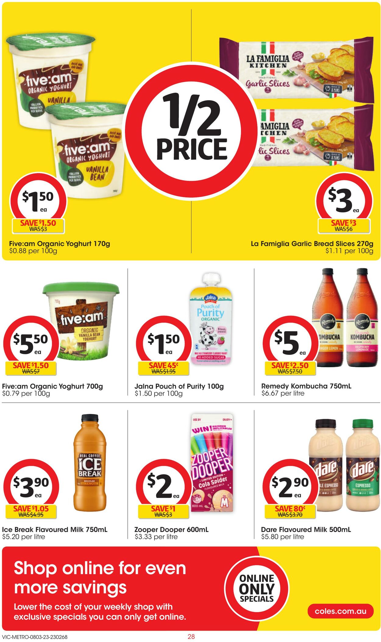 Catalogue Coles 08.03.2023 - 14.03.2023