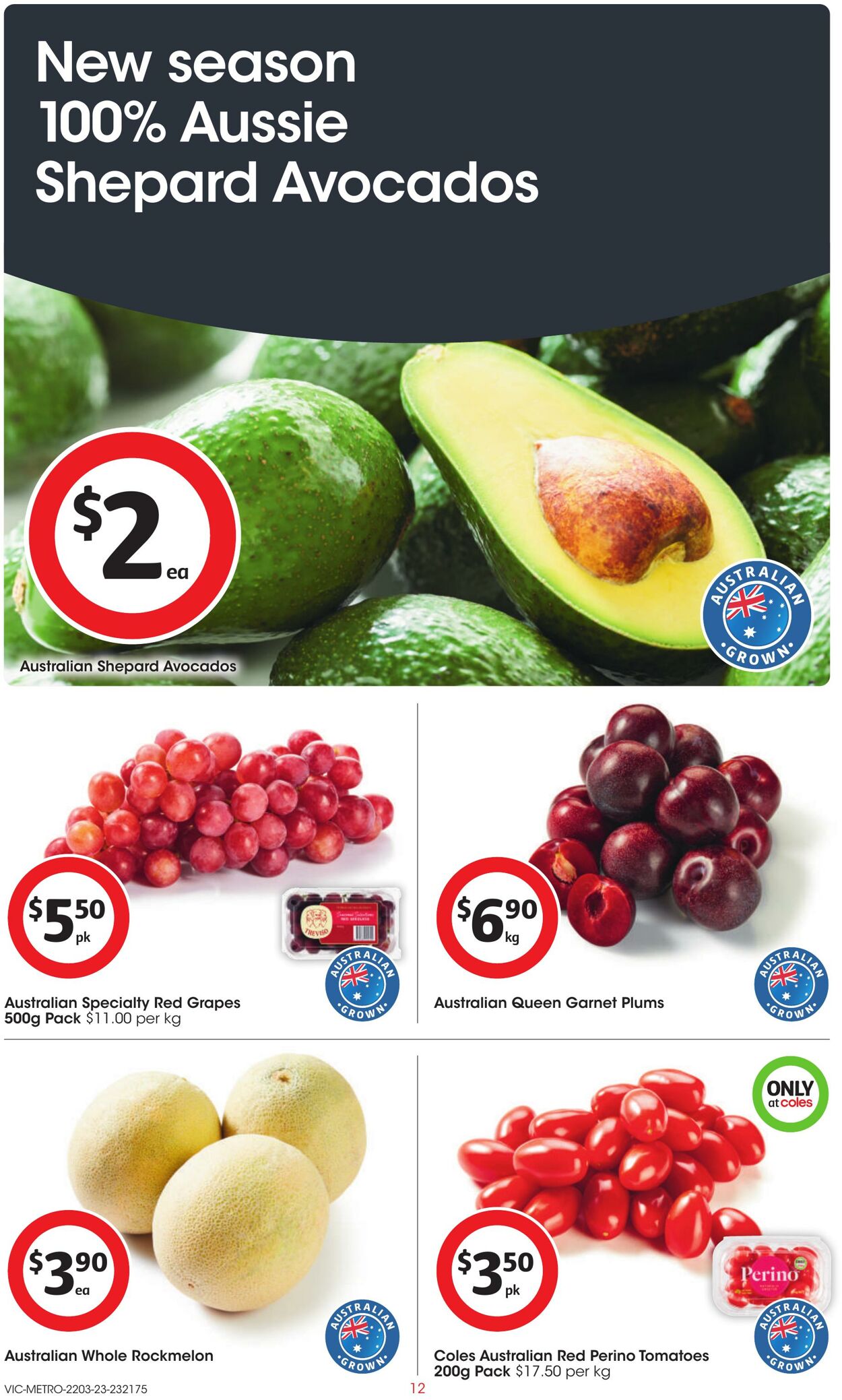 Catalogue Coles 22.03.2023 - 28.03.2023