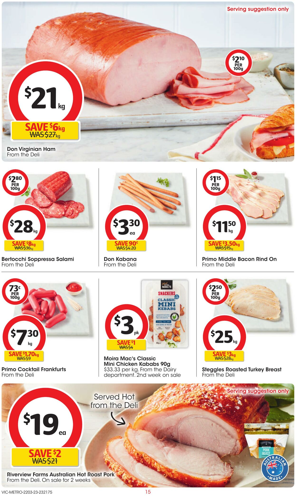 Catalogue Coles 22.03.2023 - 28.03.2023