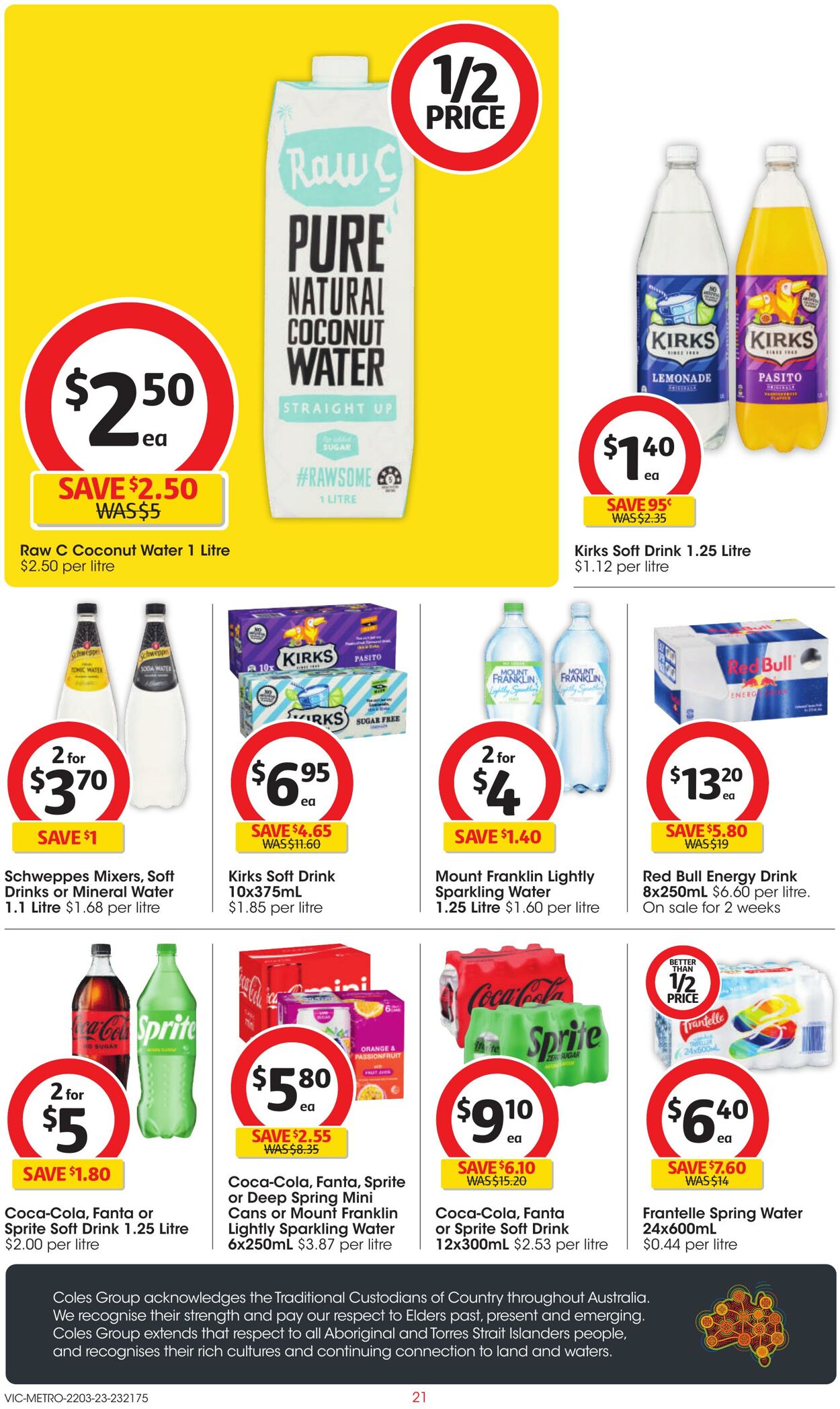 Catalogue Coles 22.03.2023 - 28.03.2023