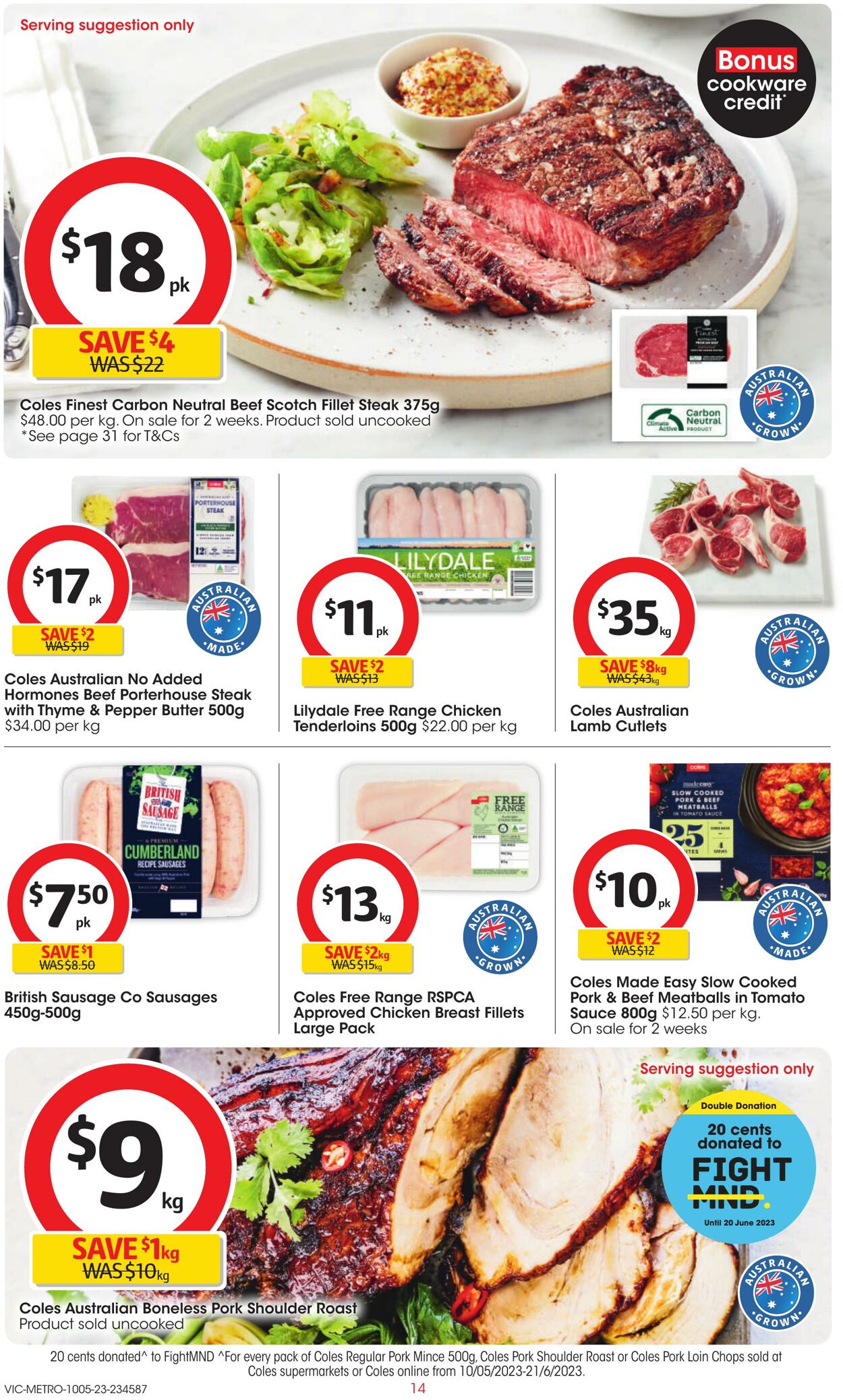 Catalogue Coles 10.05.2023 - 16.05.2023