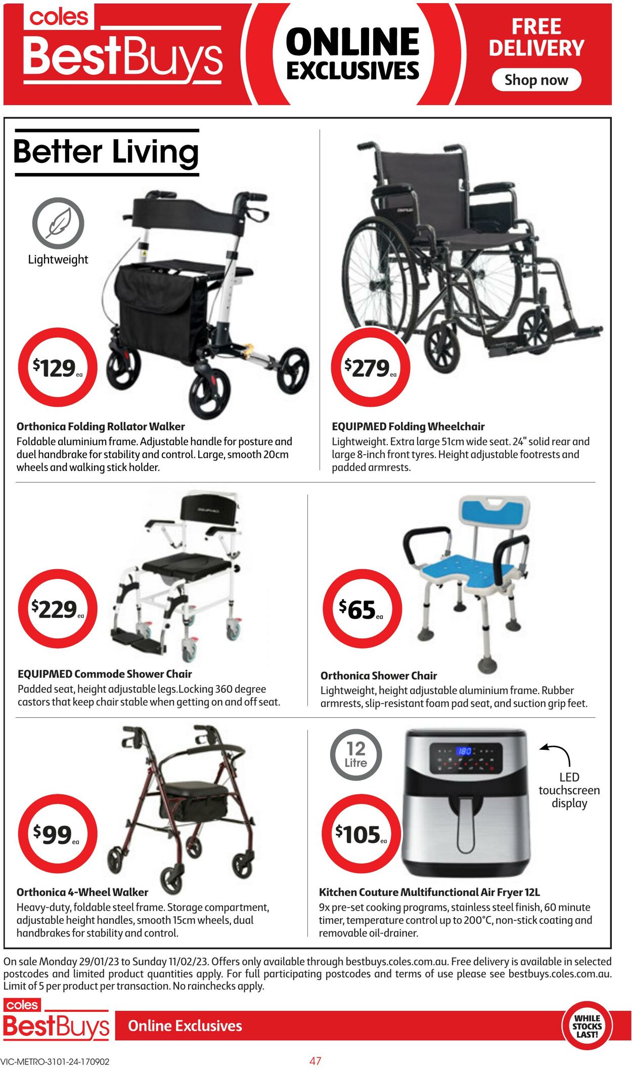 Catalogue Coles 29.01.2024 - 04.02.2024