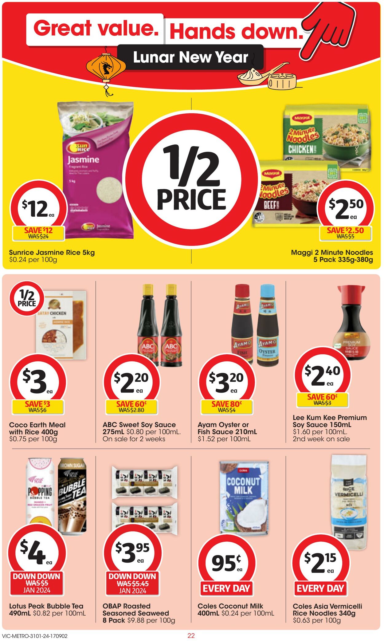 Catalogue Coles 29.01.2024 - 04.02.2024