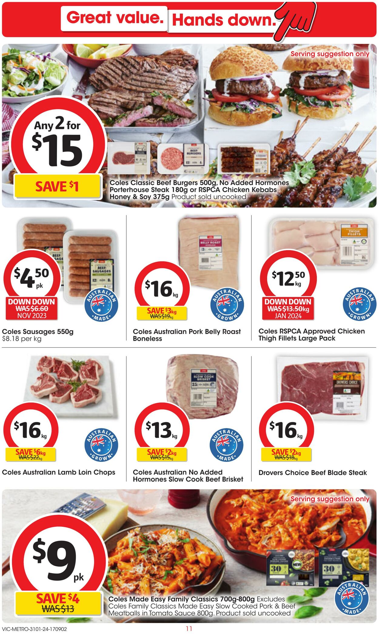 Catalogue Coles 29.01.2024 - 04.02.2024
