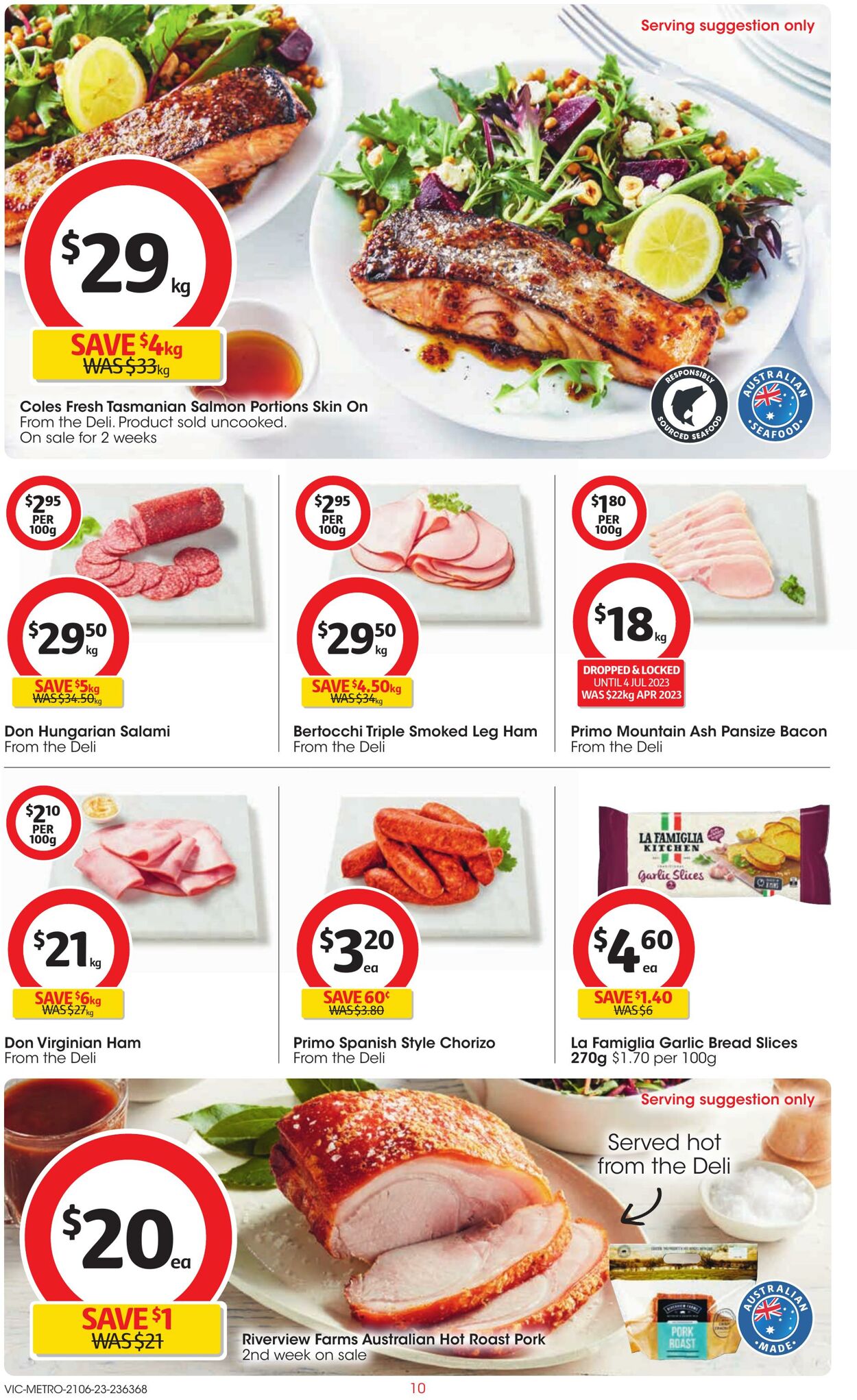 Catalogue Coles 14.06.2023 - 20.06.2023