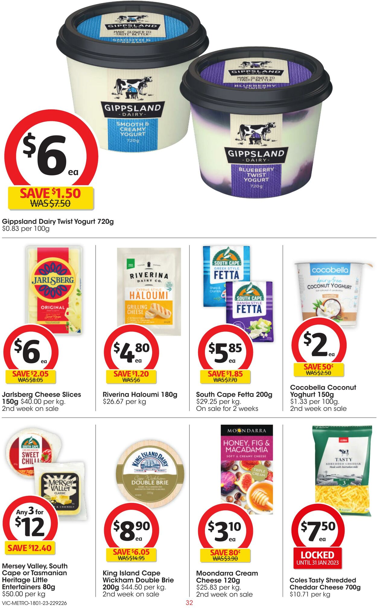 Catalogue Coles 18.01.2023 - 24.01.2023