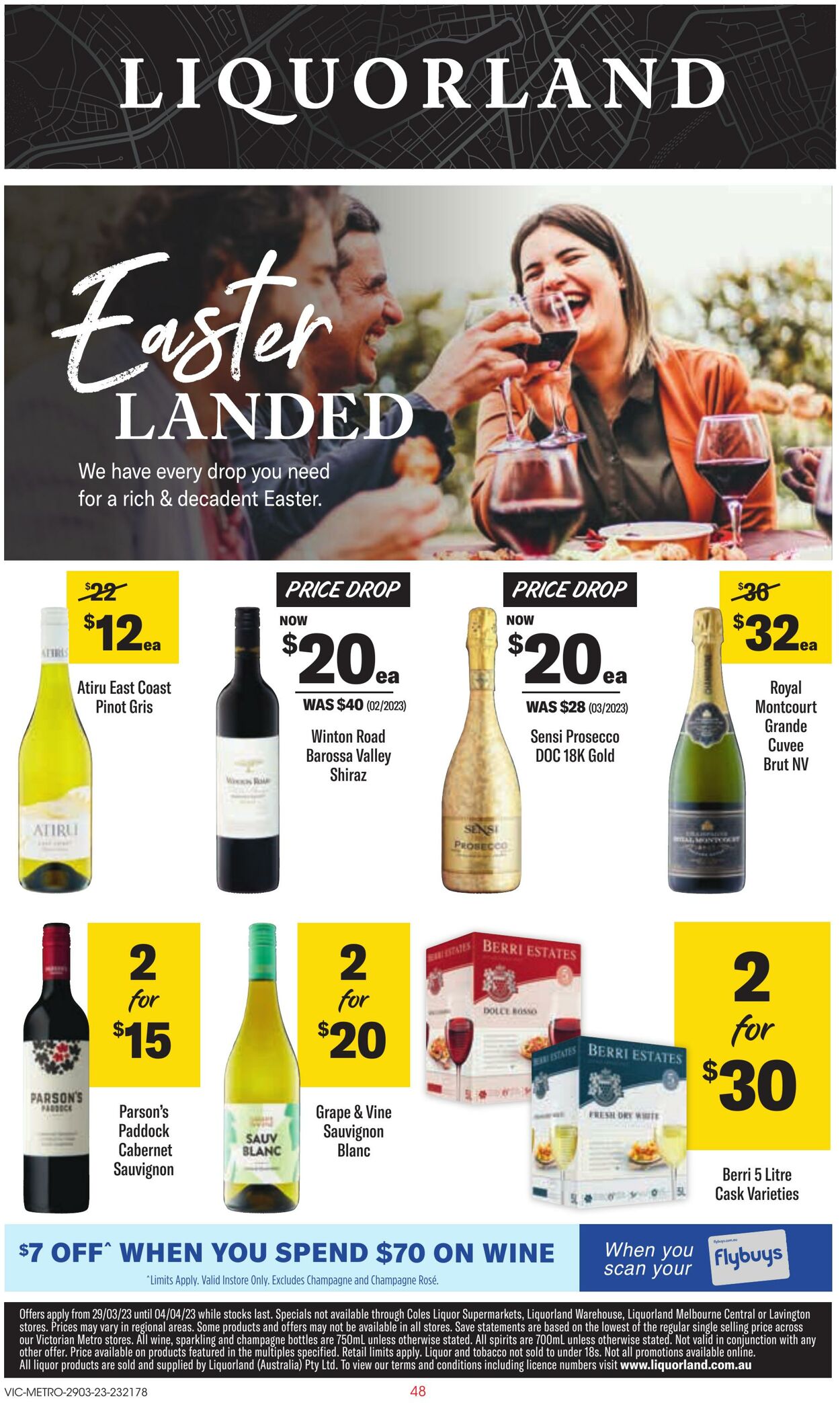 Catalogue Coles 29.03.2023 - 04.04.2023