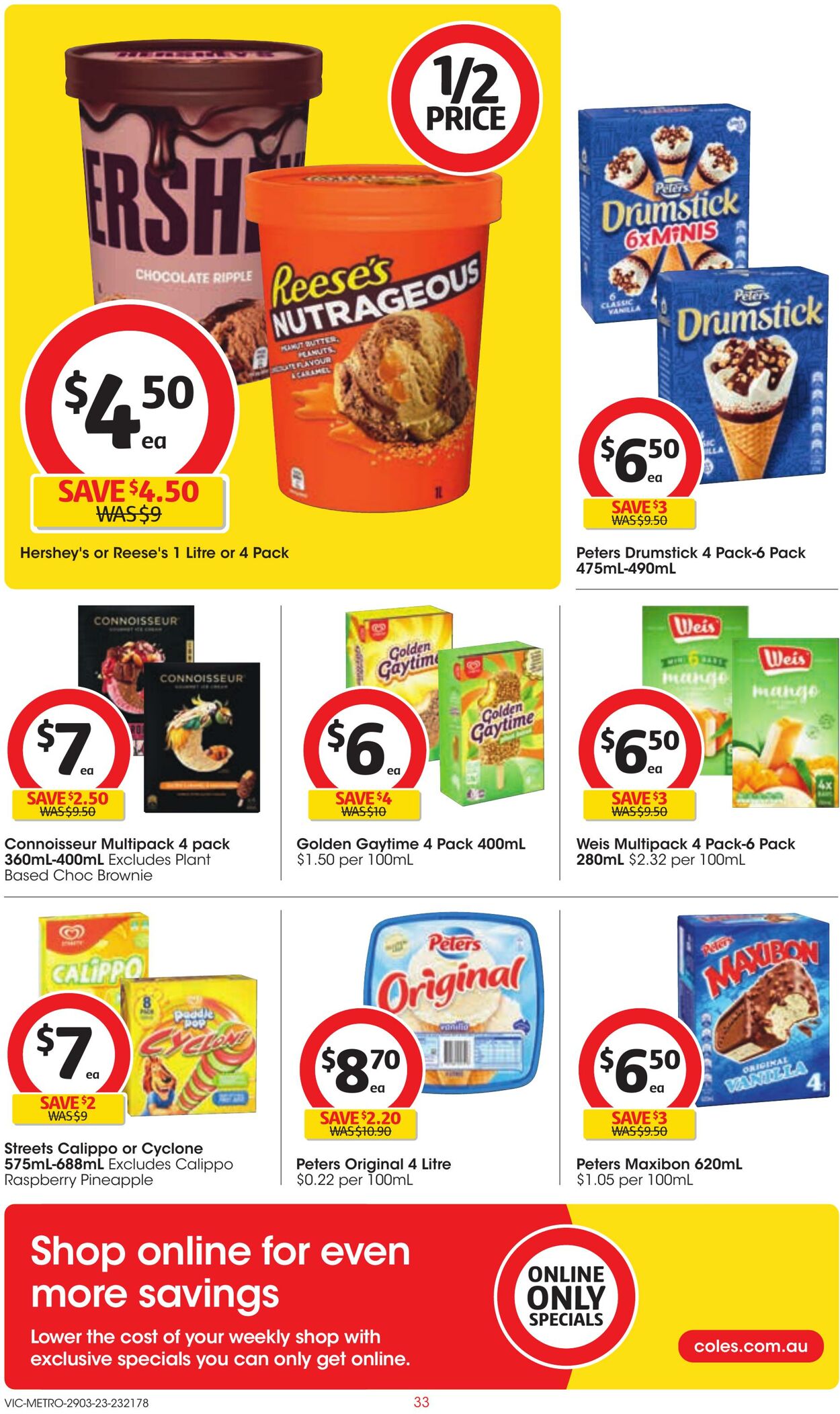 Catalogue Coles 29.03.2023 - 04.04.2023