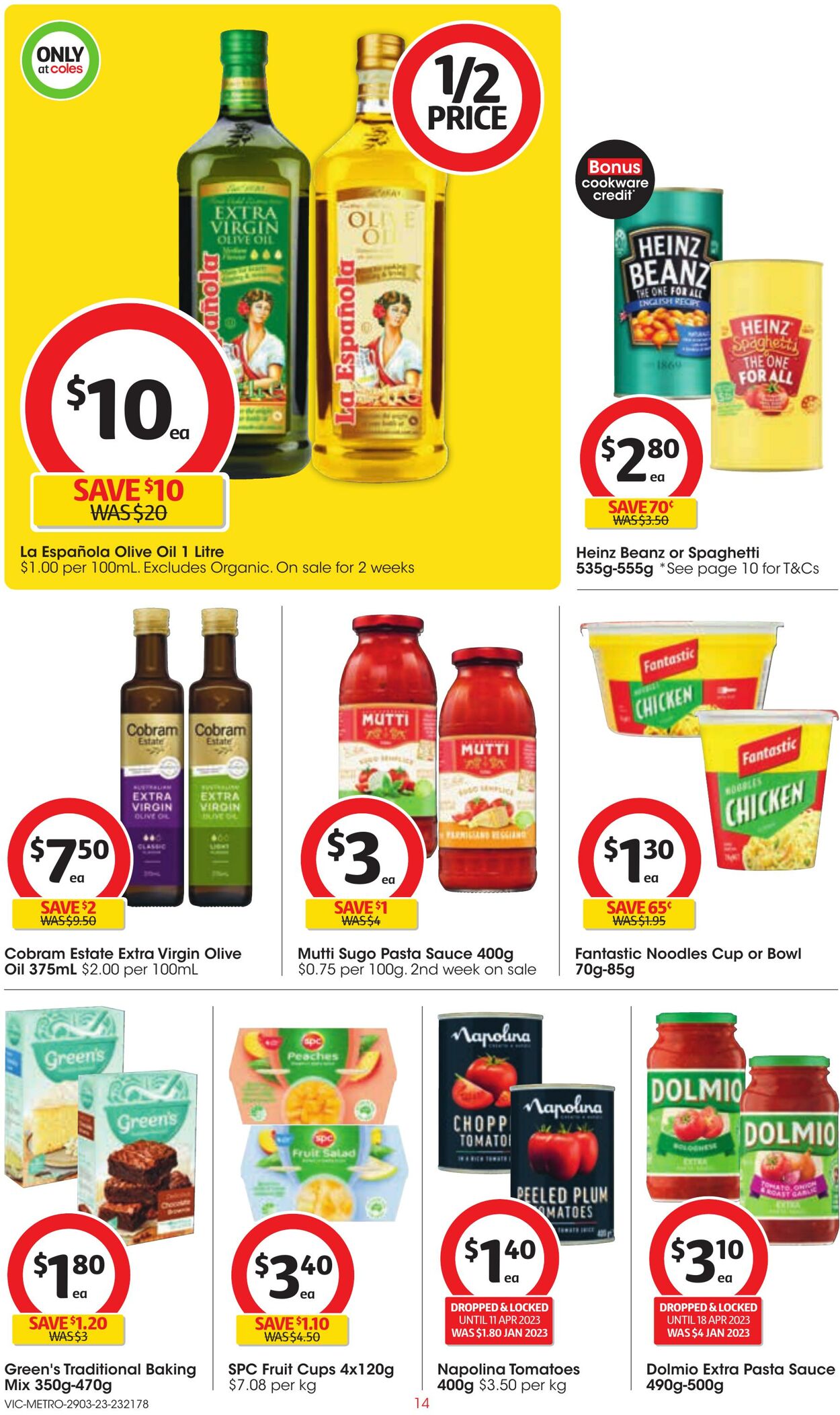 Catalogue Coles 29.03.2023 - 04.04.2023