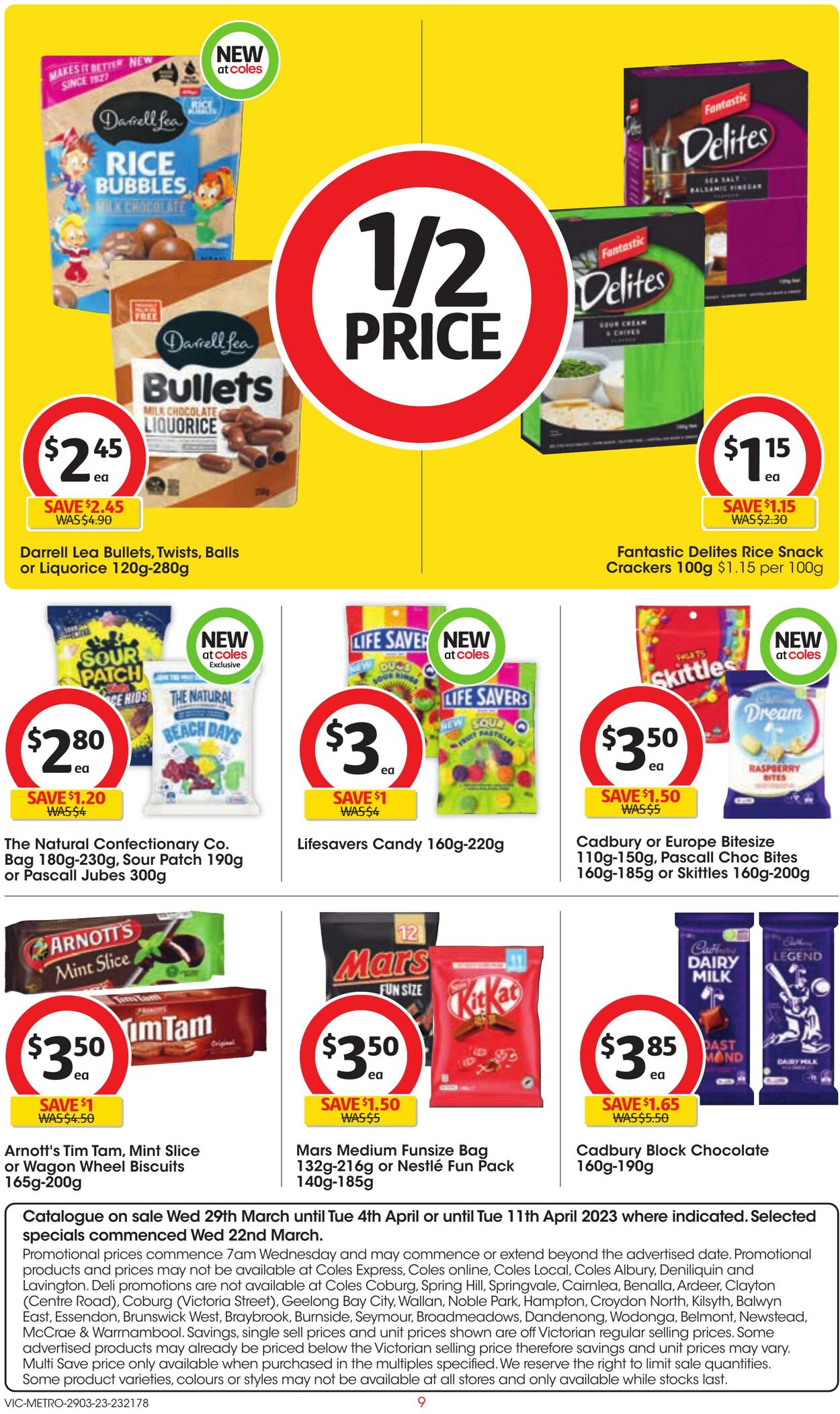 Catalogue Coles 29.03.2023 - 04.04.2023