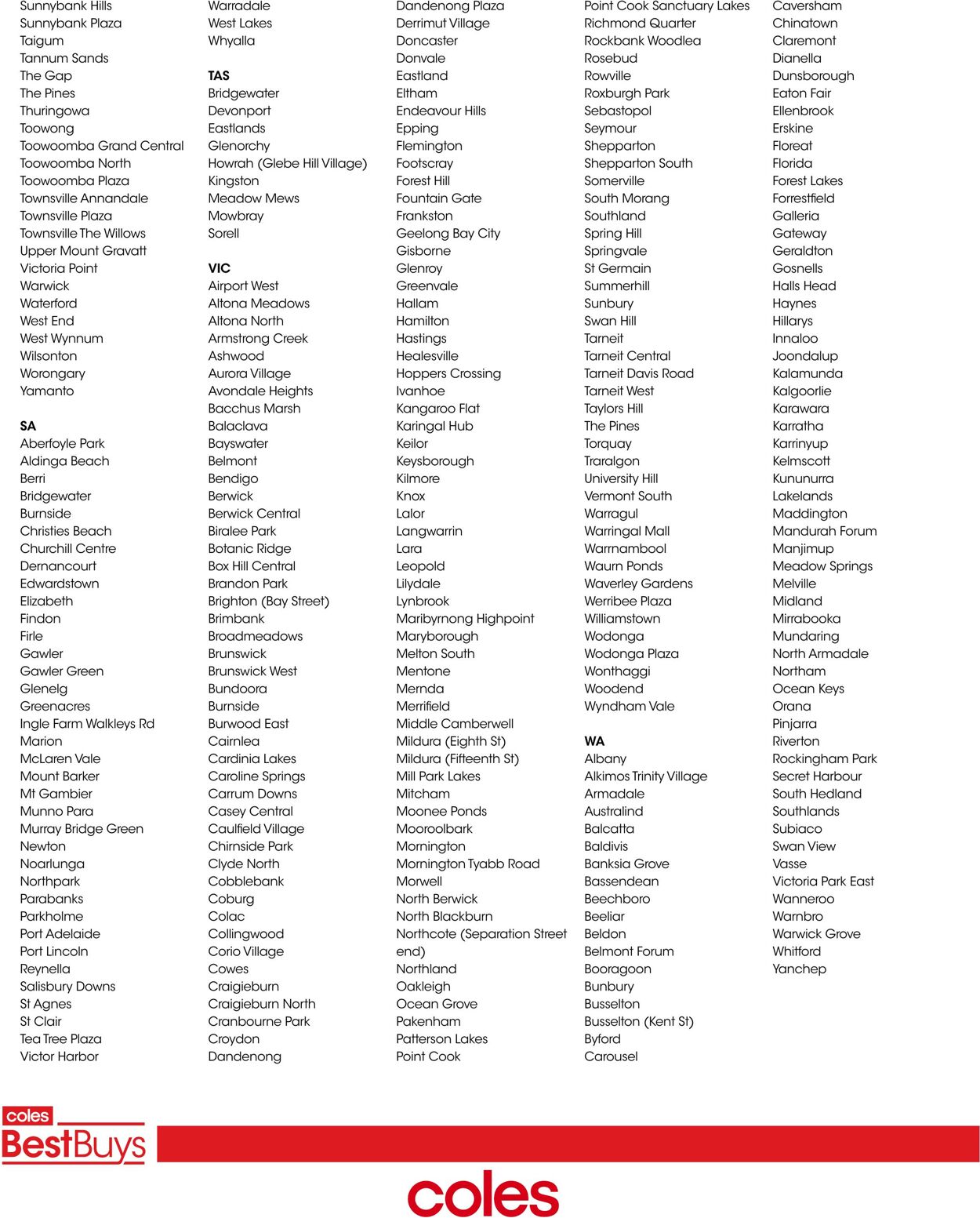 Catalogue Coles 26.04.2024 - 02.05.2024