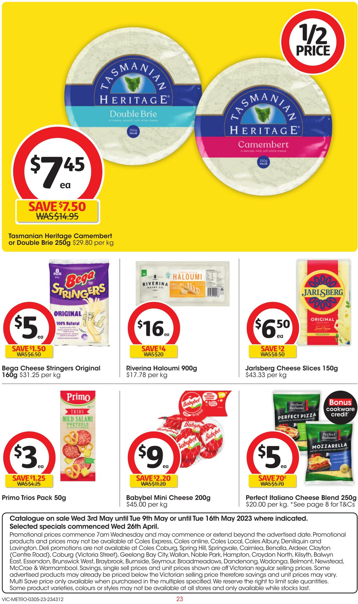 Catalogue Coles 03.05.2023 - 09.05.2023