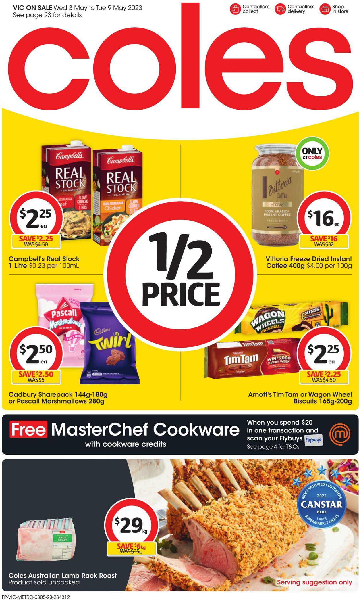 Catalogue Coles 03.05.2023 - 09.05.2023