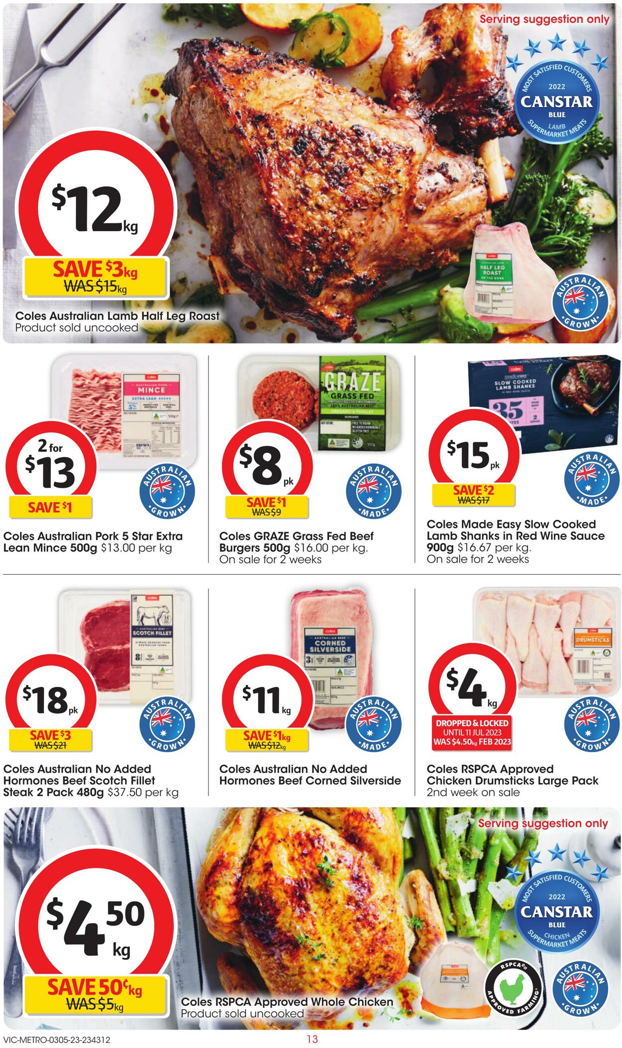 Catalogue Coles 03.05.2023 - 09.05.2023