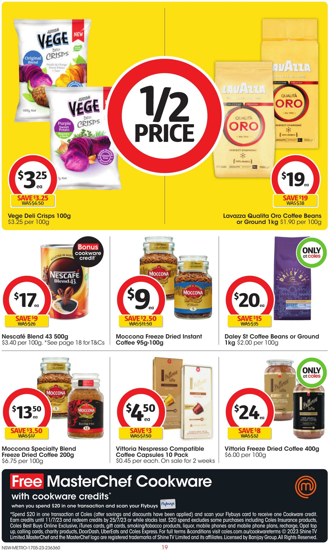 Catalogue Coles 17.05.2023 - 23.05.2023