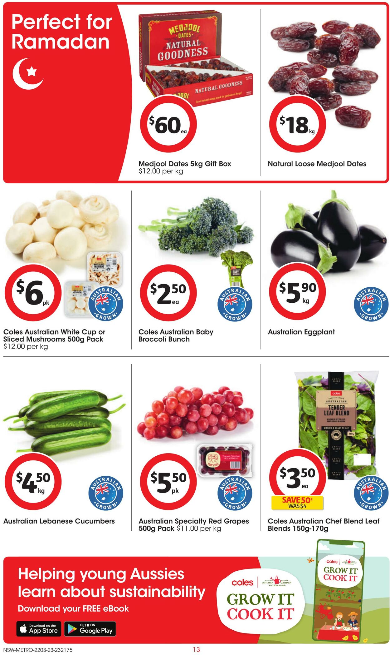 Catalogue Coles 22.03.2023 - 28.03.2023