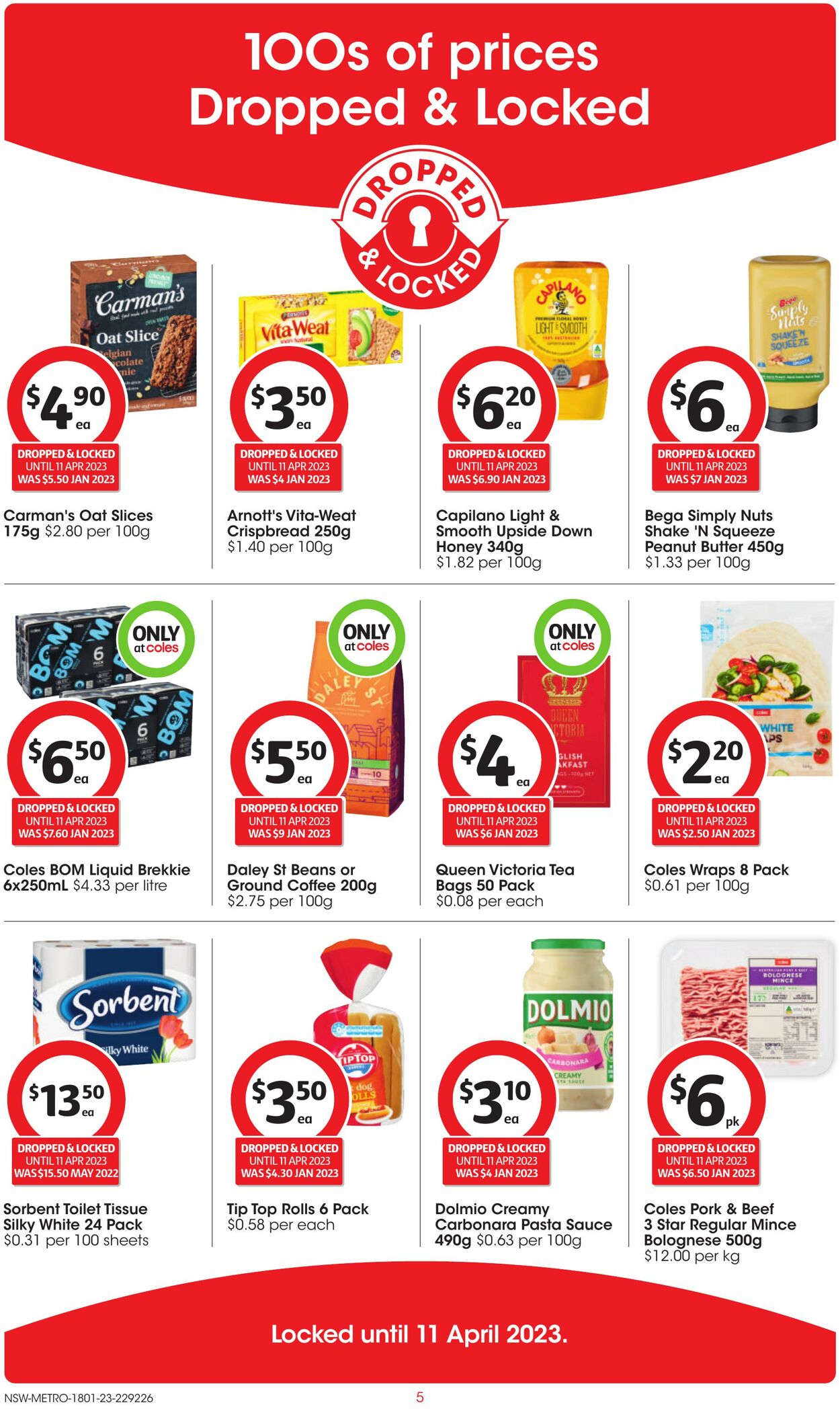 Catalogue Coles 18.01.2023 - 24.01.2023